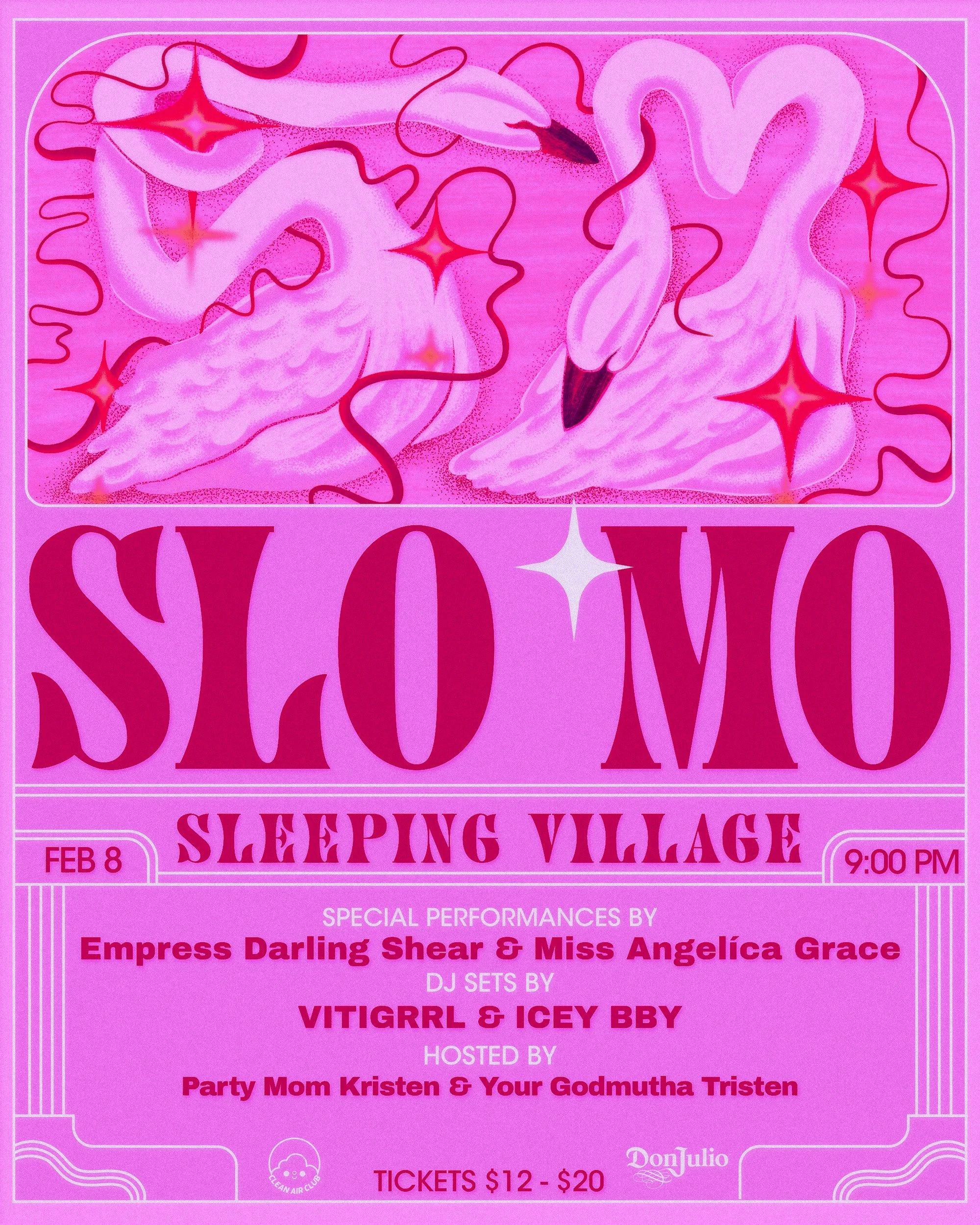 Slo 'Mo Party at Sleeping Village 2/8
