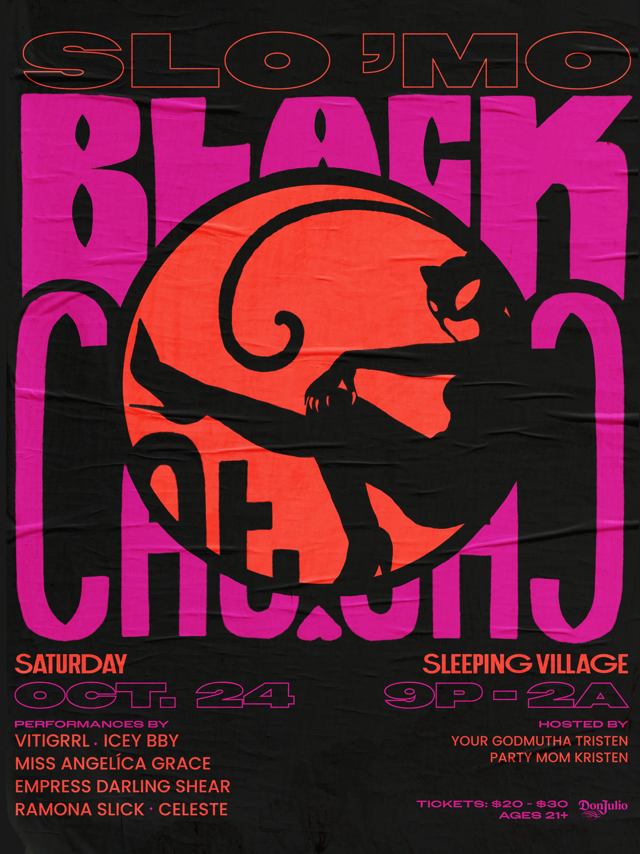 Slo 'Mo: BLACK CAT - Sleeping Village