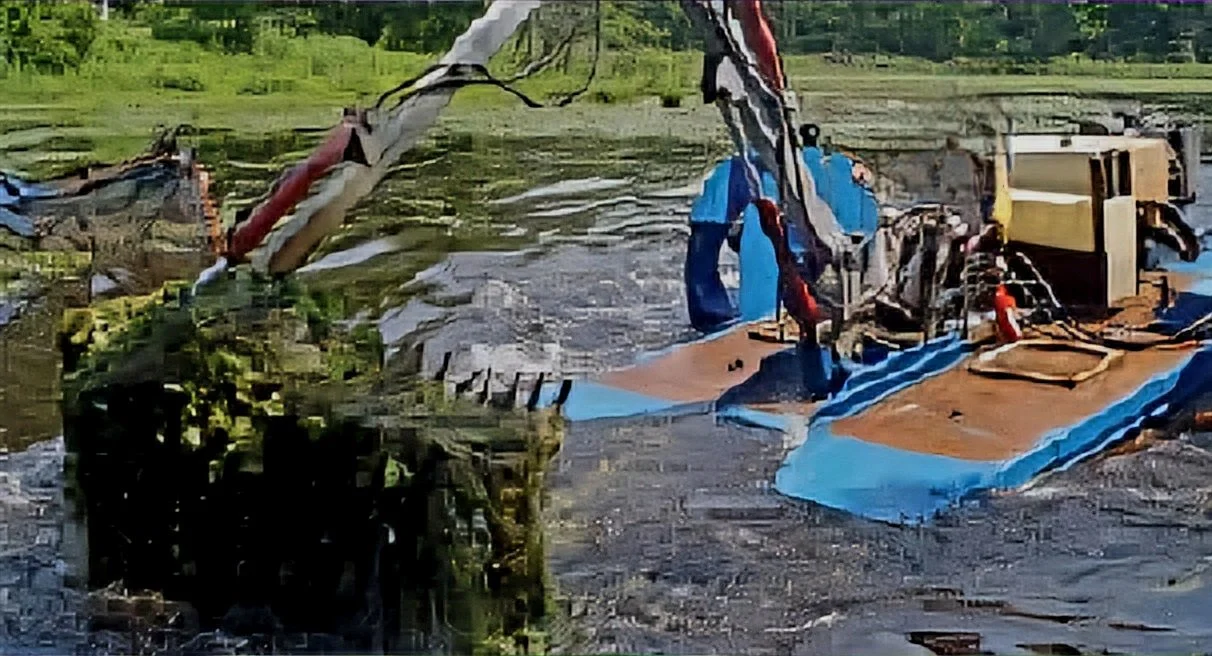 Hydroraking Greenwood Lake Commission
