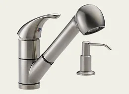 Delta Stainless Single-Handle Pull-Out Faucet