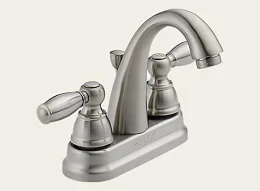 Delta Apex Brushed Nickel Bath Lav Faucet