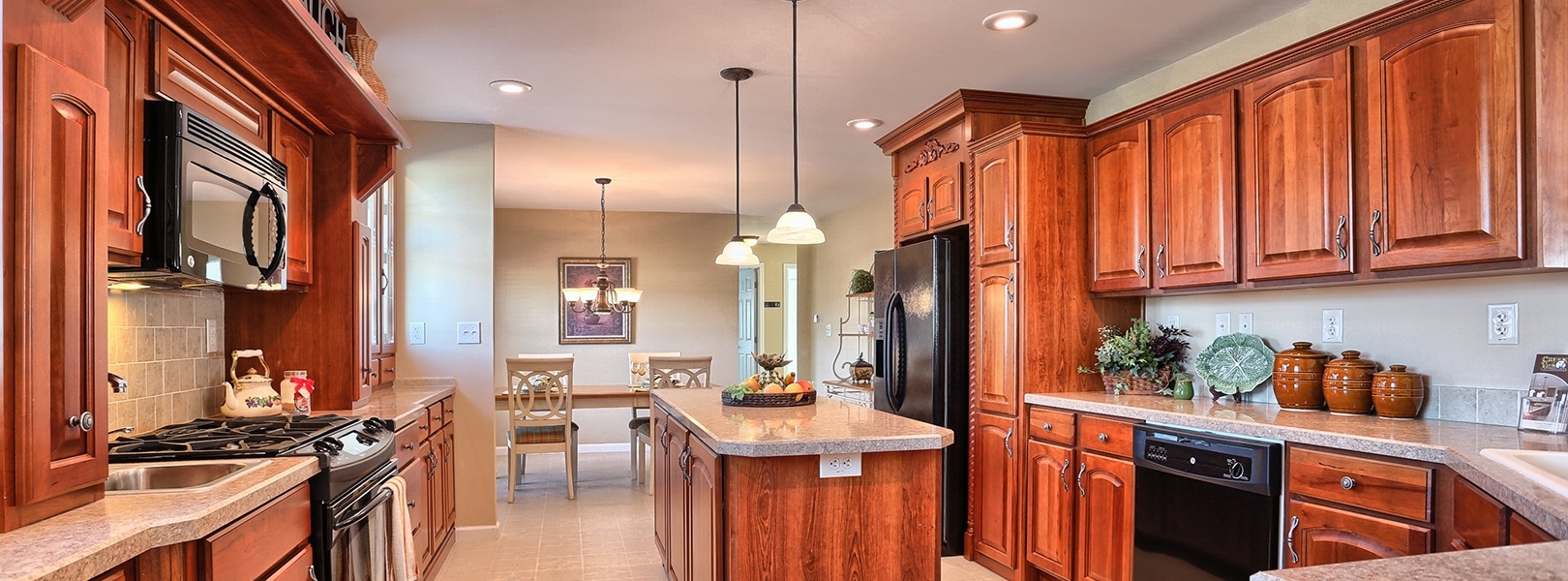 Hearth Wall Kitchen