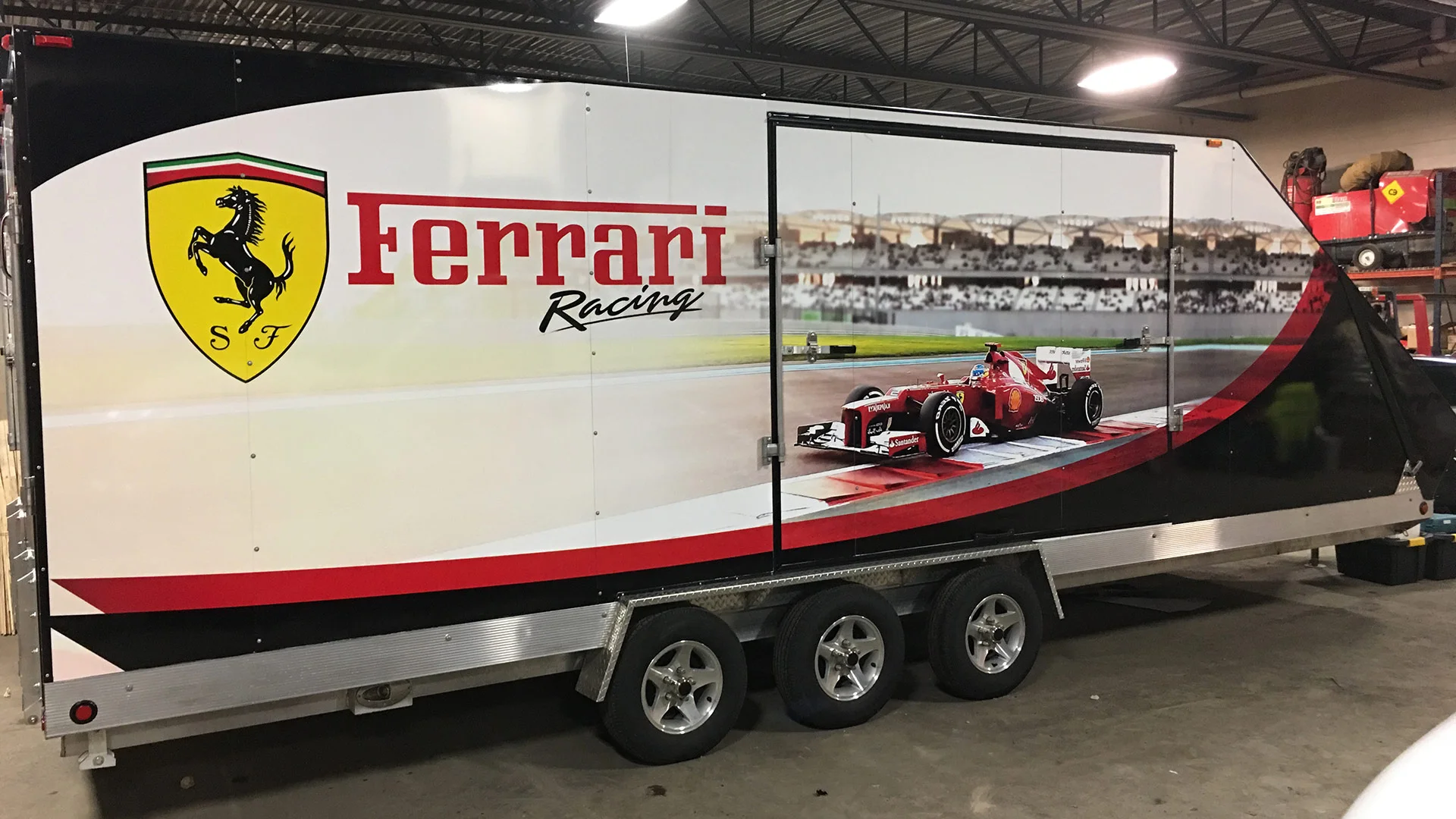 Ferrari Racing Trailer