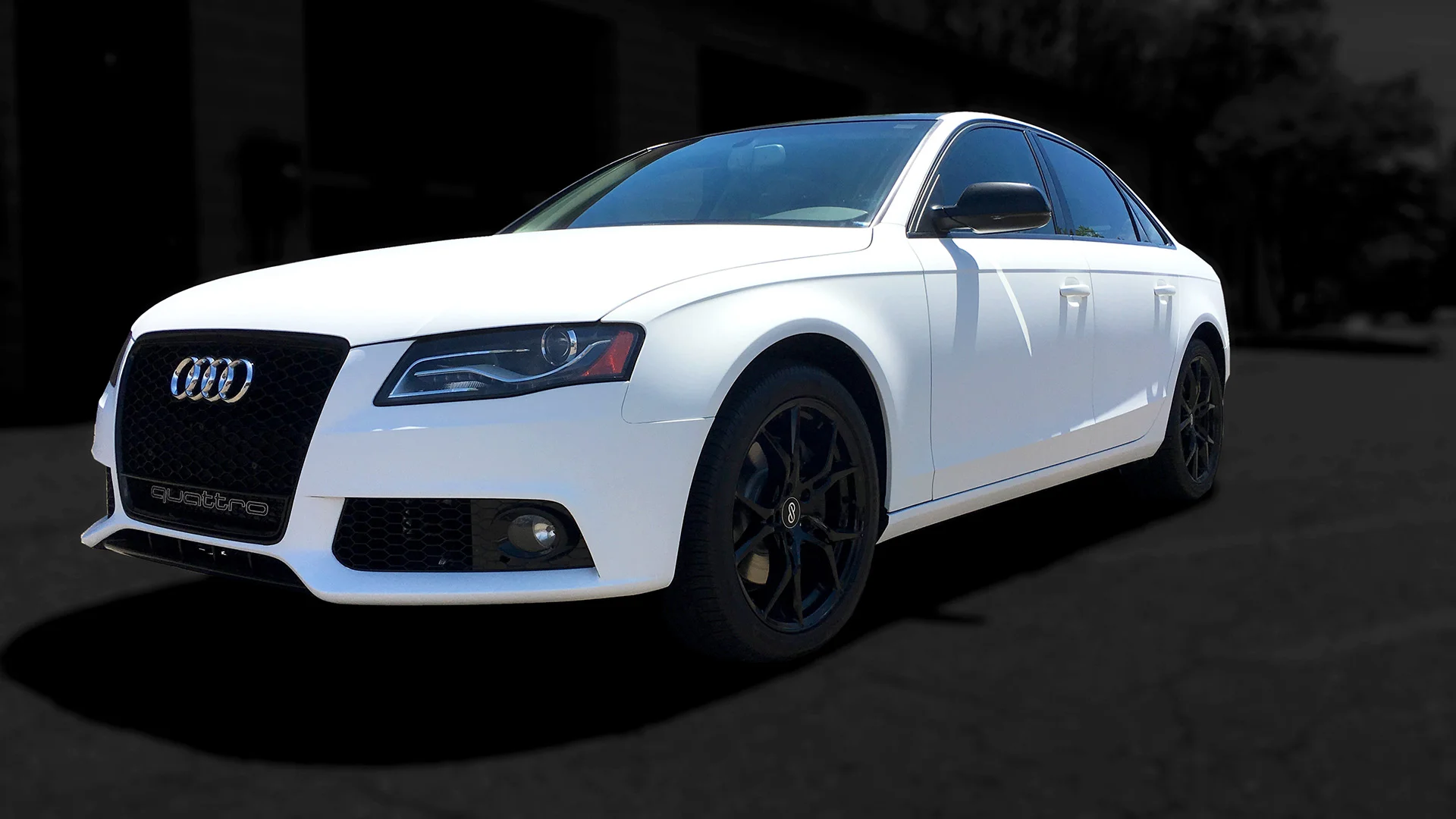 Audi - Matte White Wrap