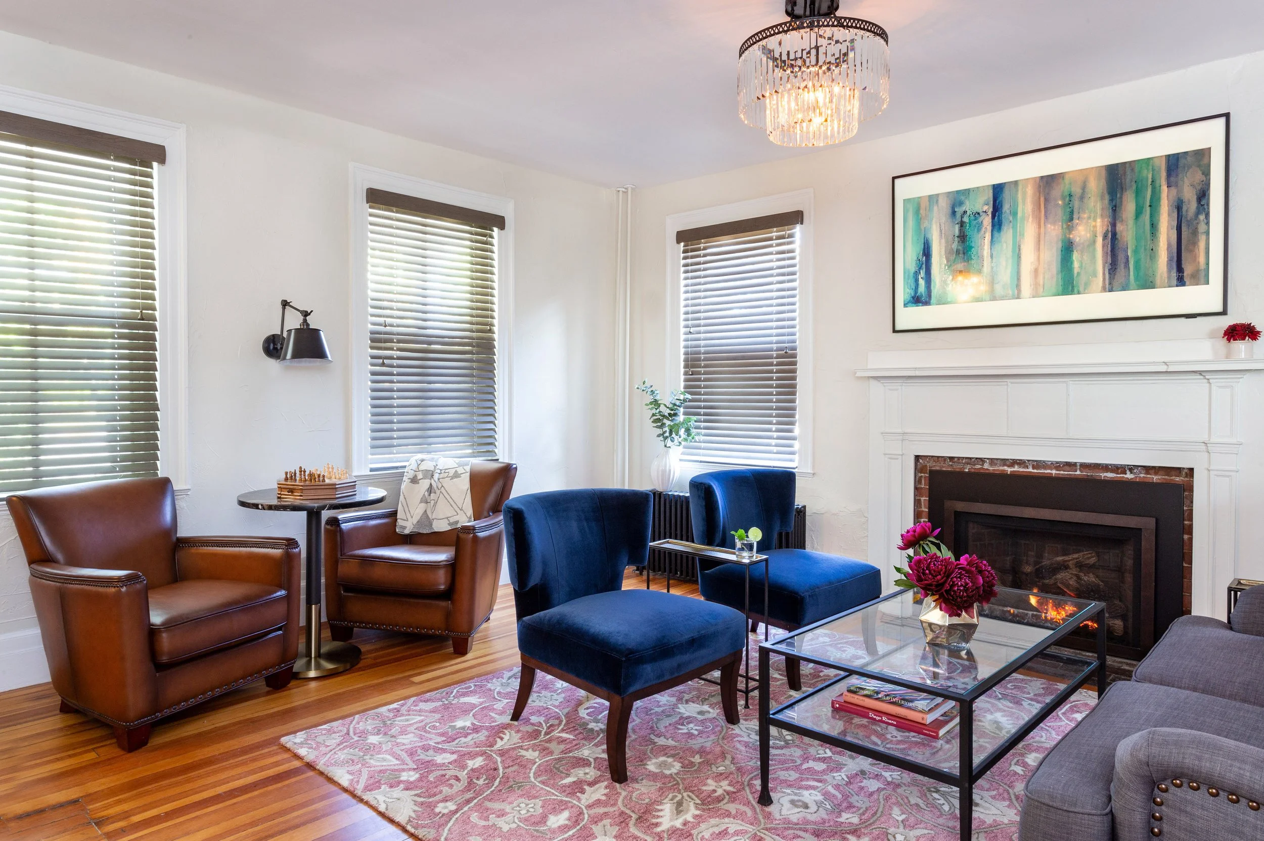 Award winning luxury hotel lounge and living roominterior design - Cape Cod Resort Boutique Hotel by Fournier Leisure