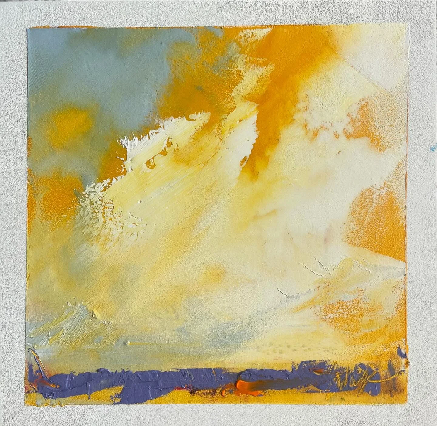 &ldquo;Yellow is the New Blue&rdquo;
6 x 6
Link to buy in bio and here to copy/paste https://www.deborahwage.com/landscape/yellow-is-the-new-blue