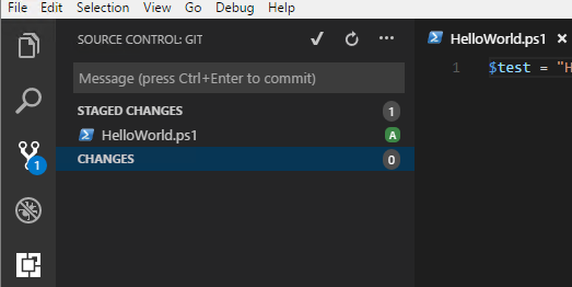 You should see the "U" change to an "A". Click the Check Mark at the top of the pane.