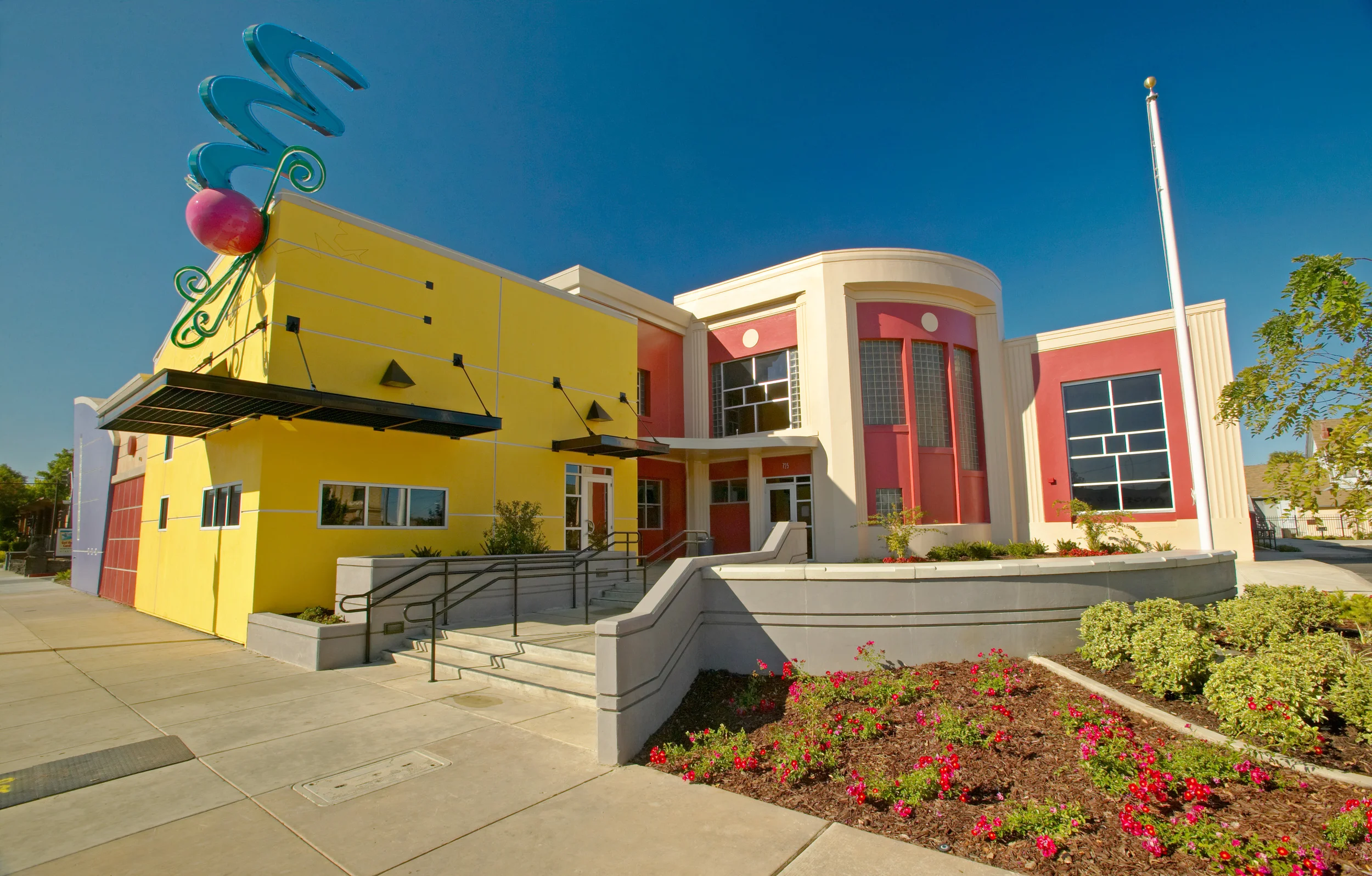 Podesto Impact Teen Center Stockton, California 2005 - AIA, Sierra Valley: Honor Award for Excellence in Design 2005 - California Parks and Recreation Society: Award of Achievement for Facility Design