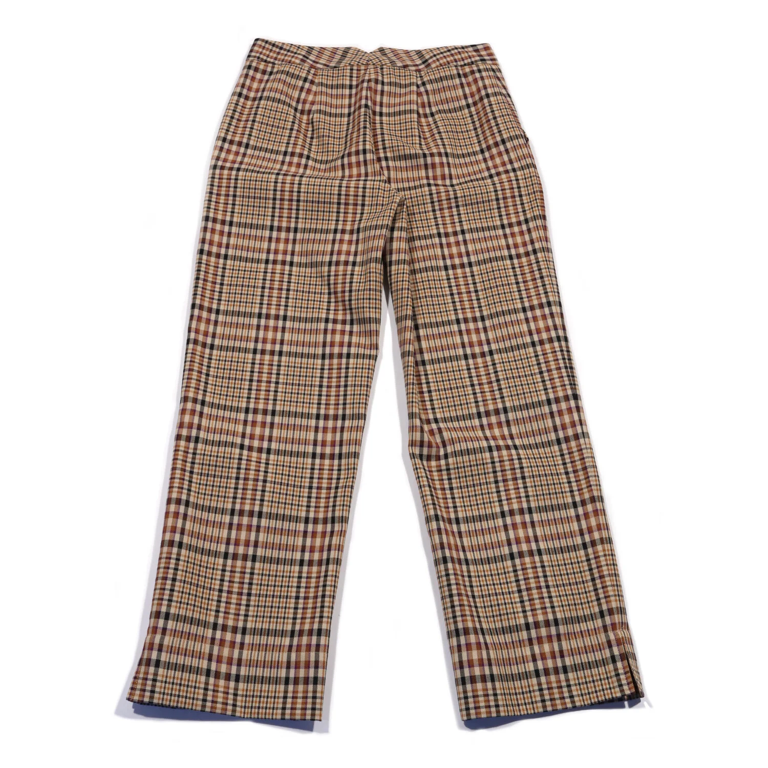 tan tartan trousers