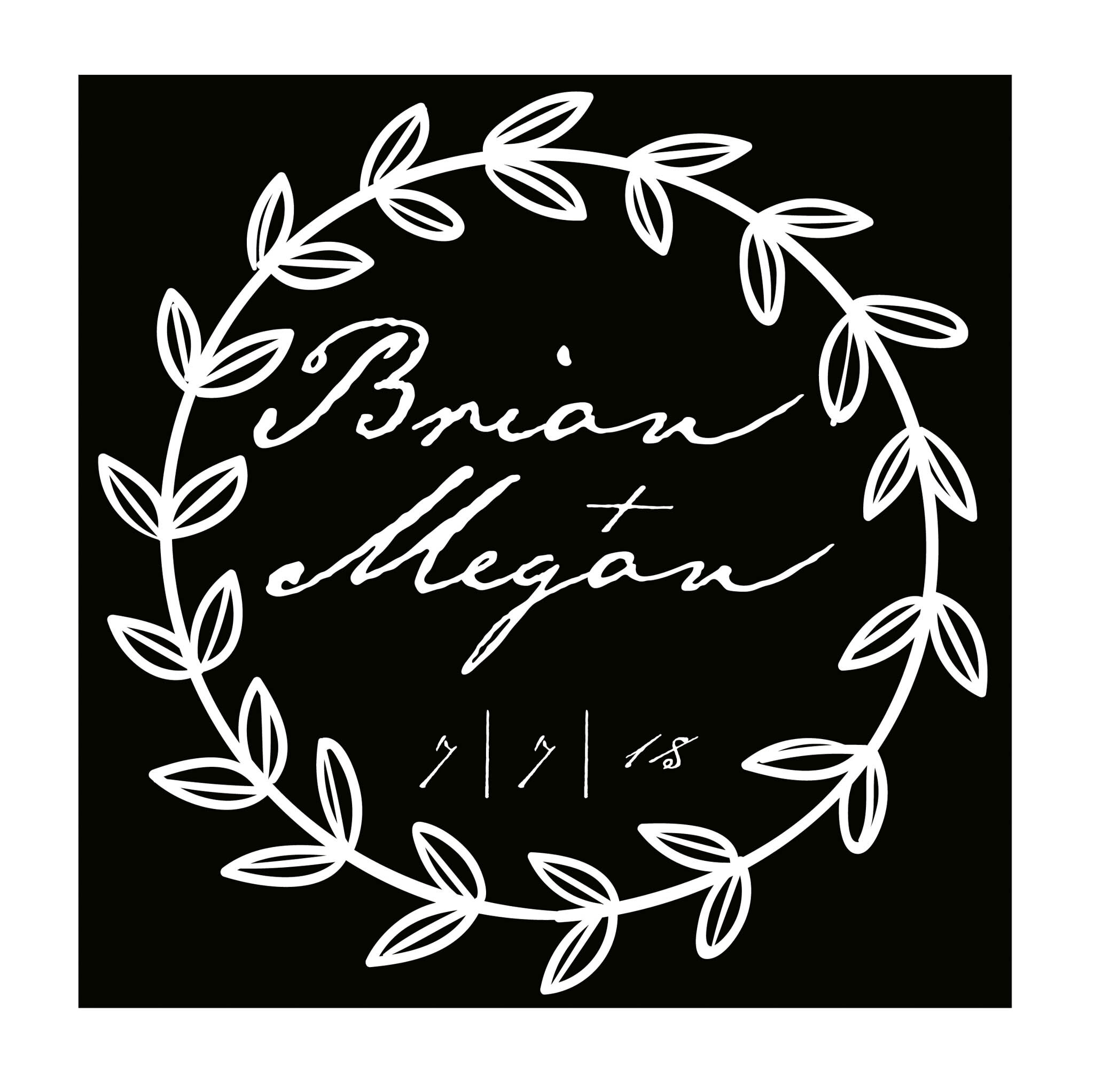 Brian &amp; Megan's Monogram