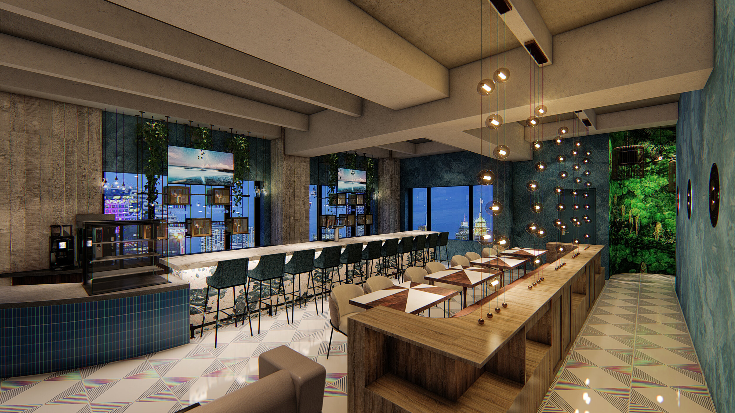 URBAN PRIVATE BUSINESS & SOCIAL CLUB — Studio Robins Dempsey