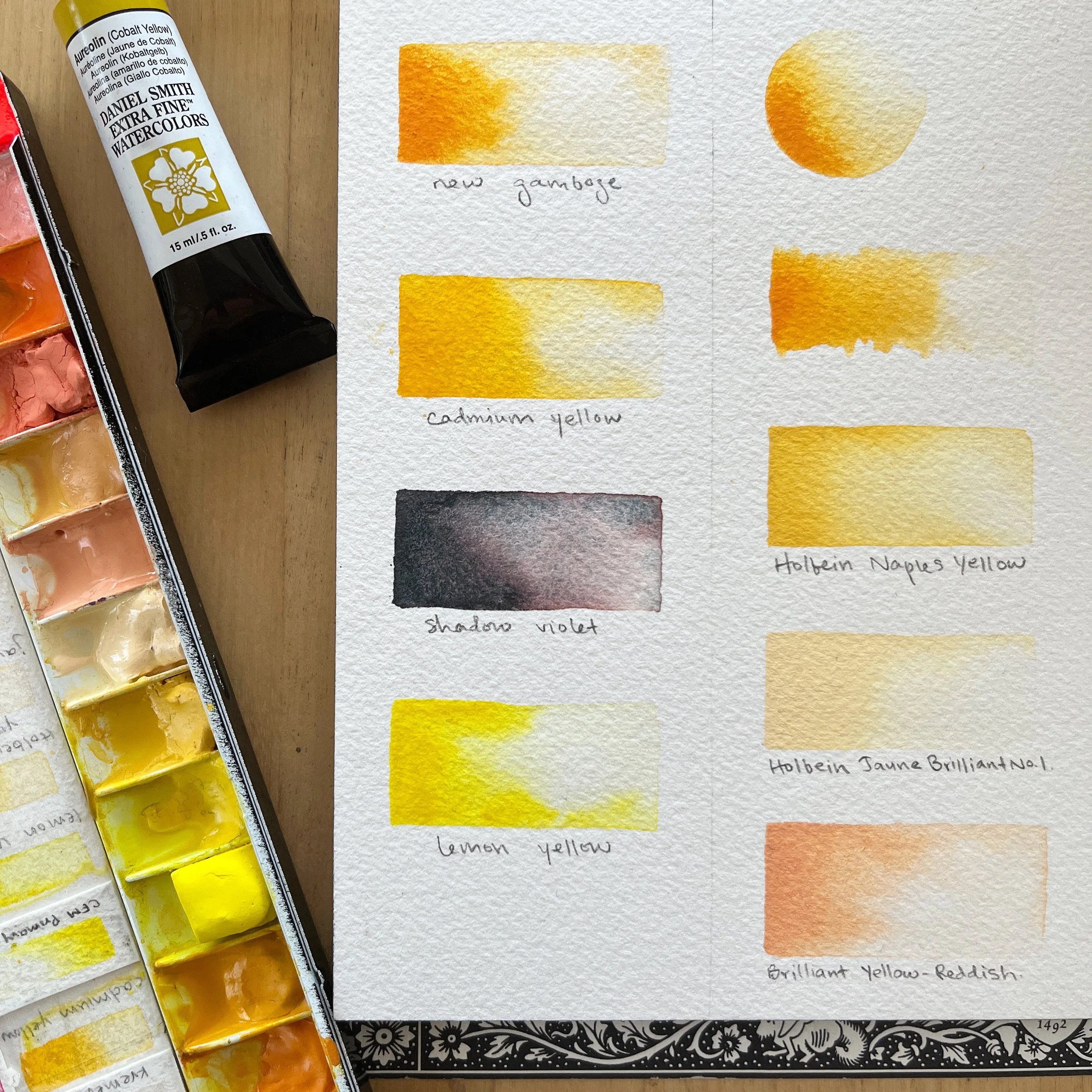 Color Swatching - Online Class on Wednesday, March 18th // 5:00pm-6:30pm 