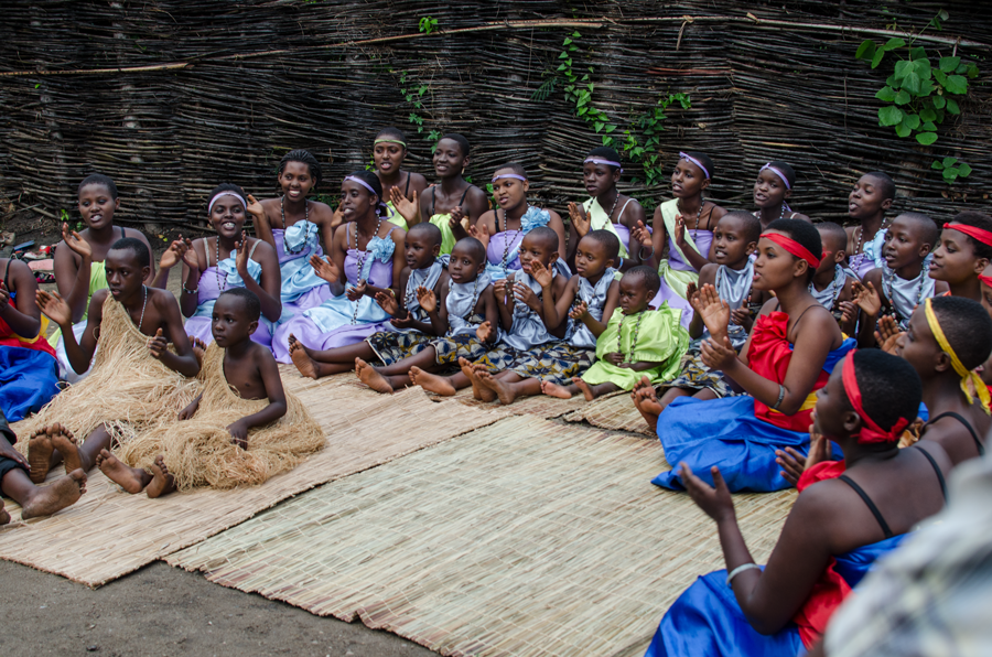  While visiting the zoo and cultural center in the capital, we stumbled upon a cultural group shooting a&nbsp;video of a traditional welcoming ceremony to promote the traditional ways of life. 