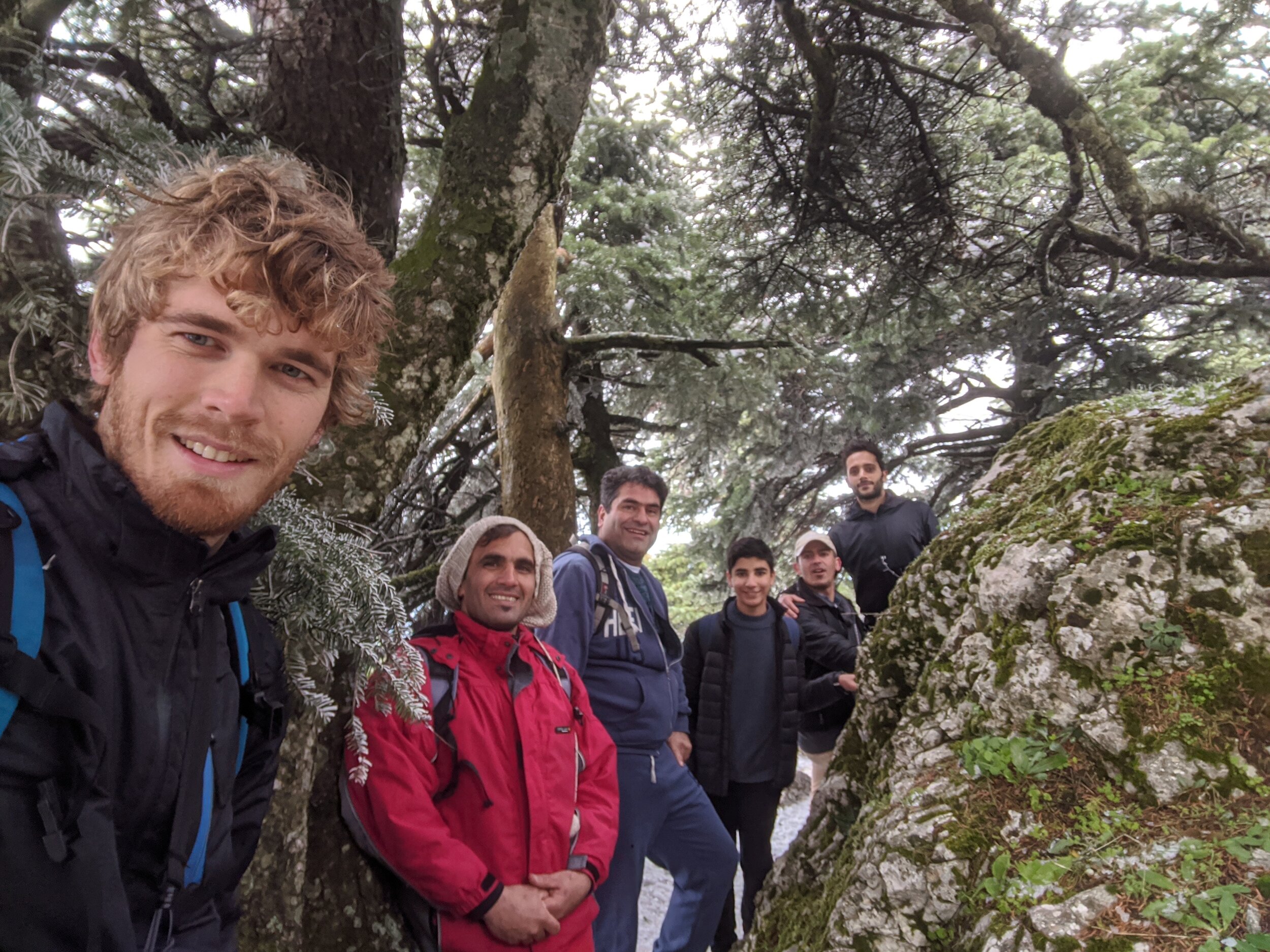 A wintry hike on the outskirts of Athens