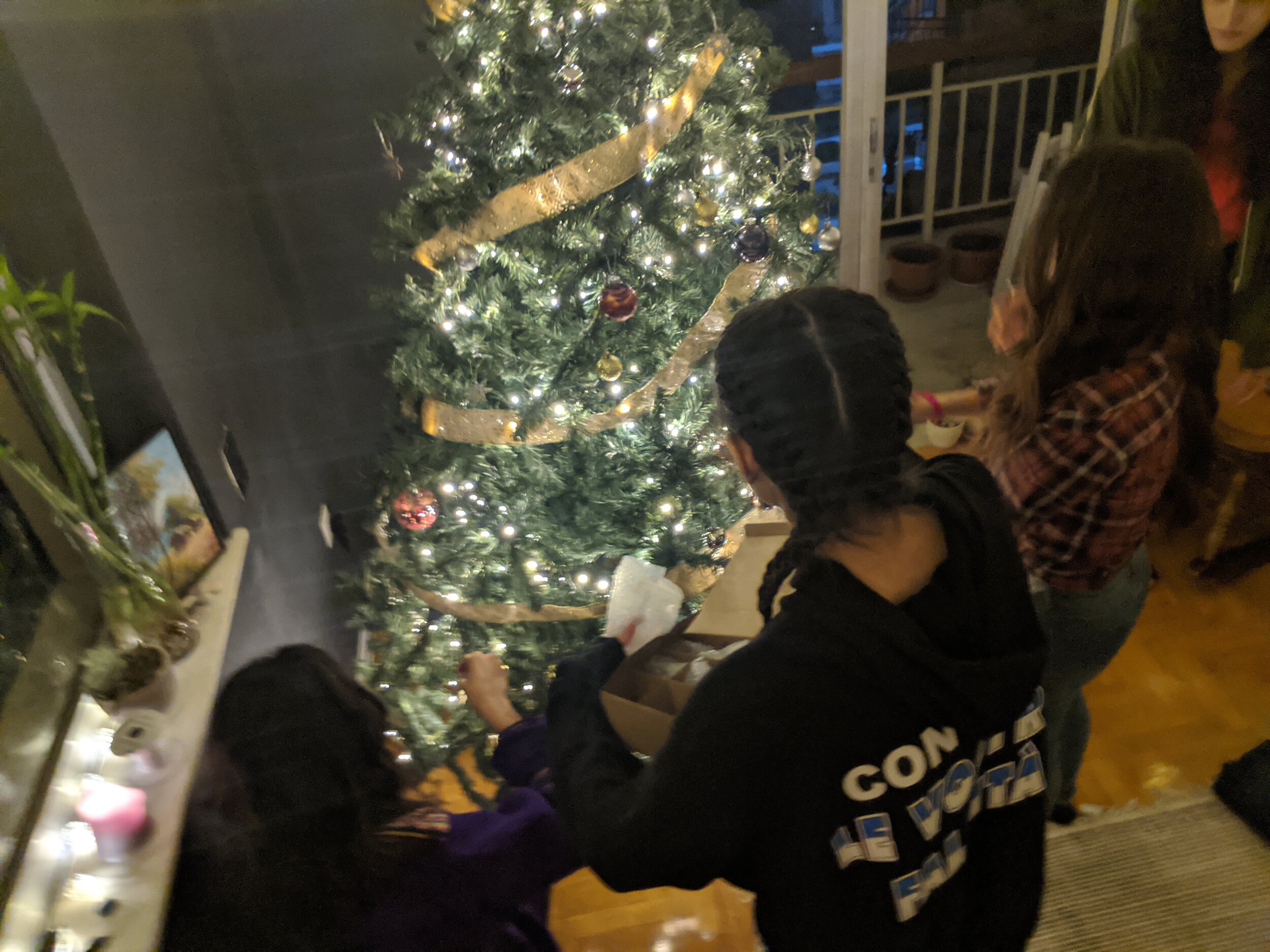 Christmas Tree Decorating Party