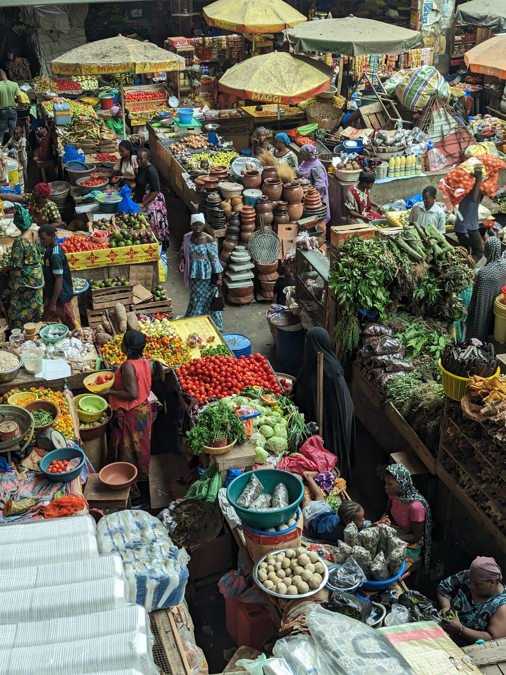  The market - so many memories in the form of sights, smells and sounds! 