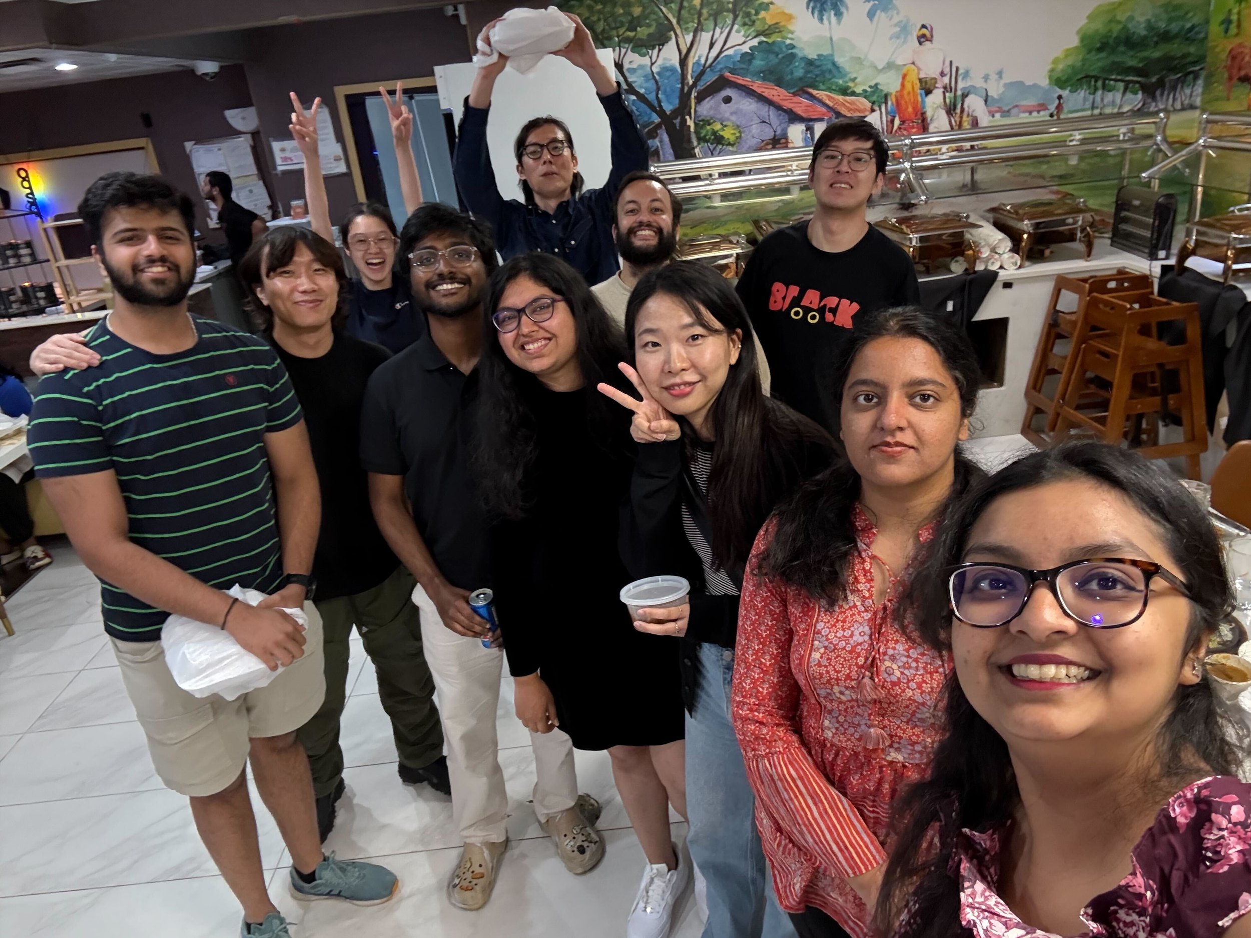 Gaurav's farewell dinner