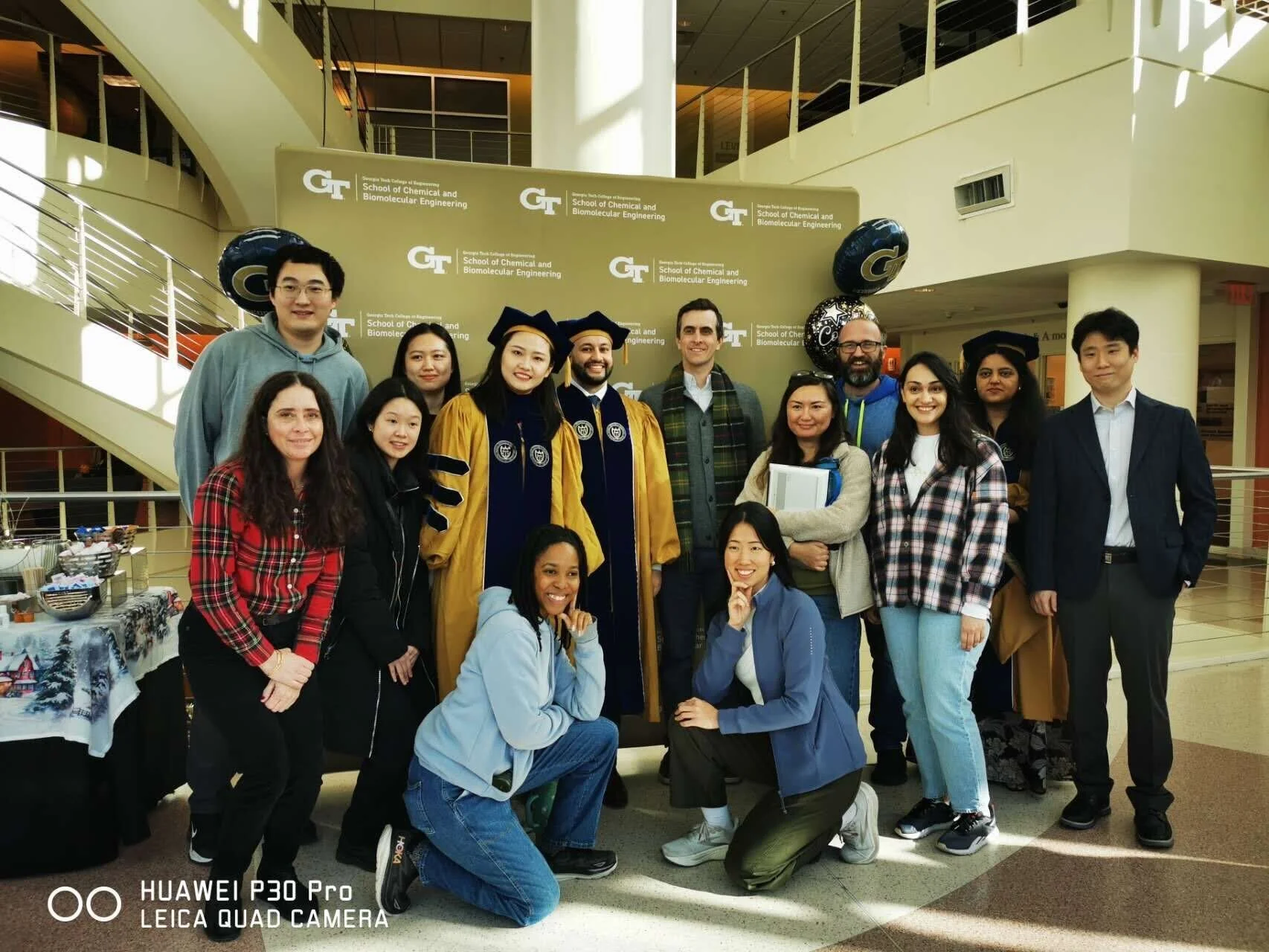 Lively Lab with December 2025 PhD graduates - Yacine, Akriti and Mengjiao