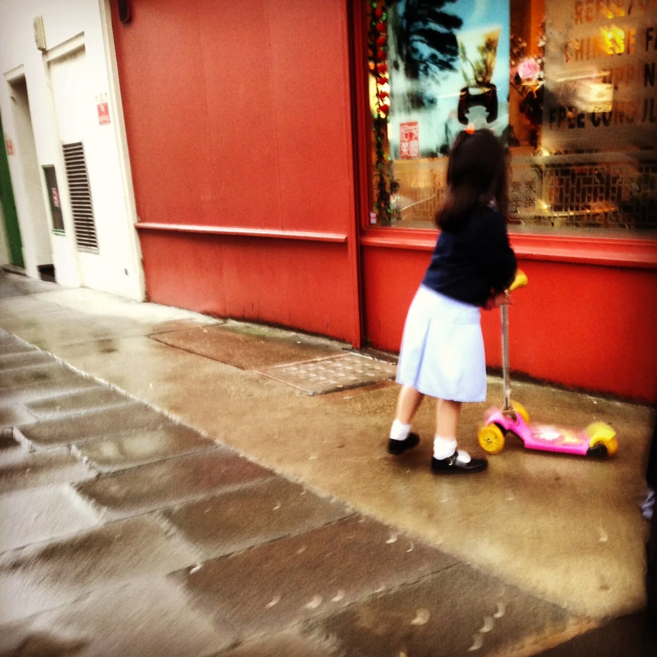 Singing in the rain and the AFD commission by Olivia Arthur