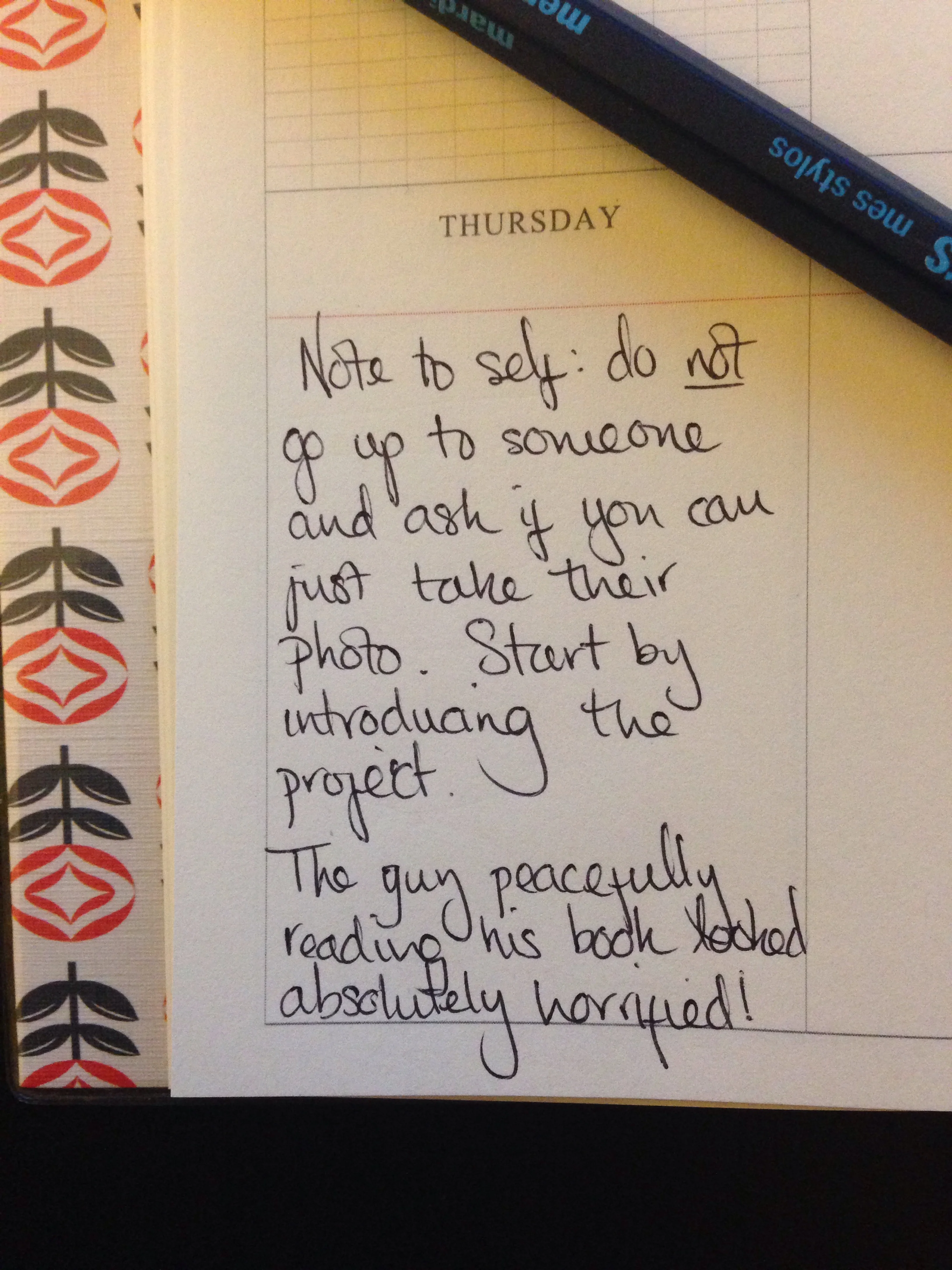 Note to self