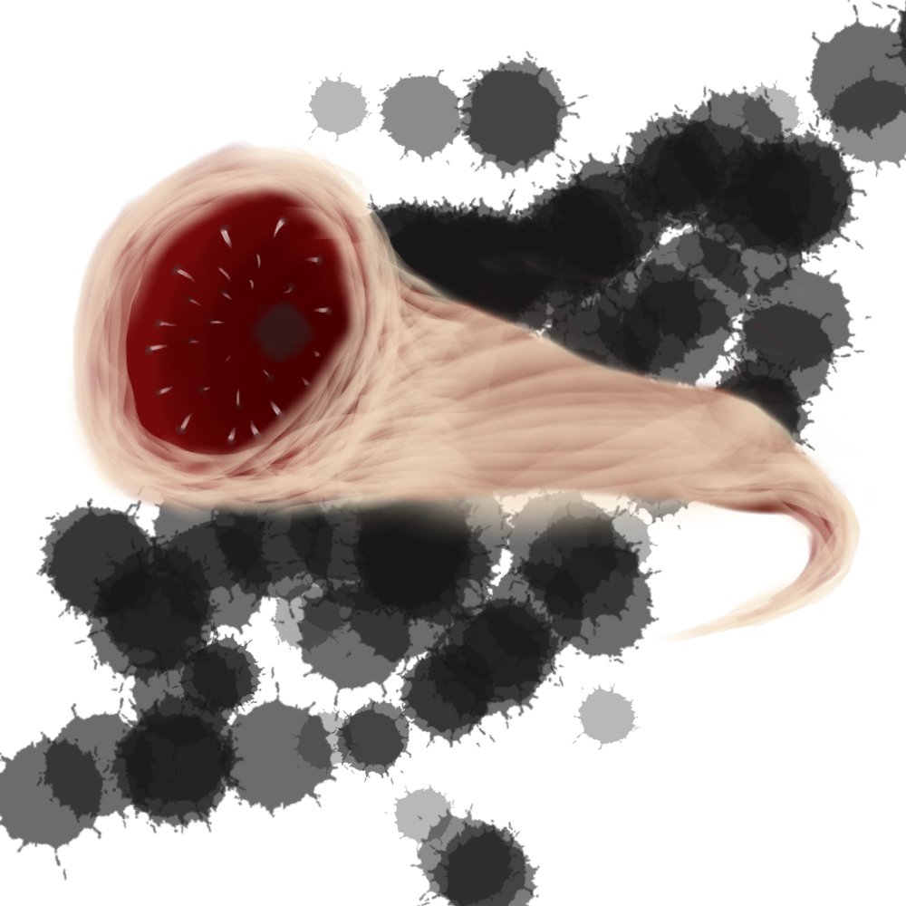 An artist's rendition of a Mind Leech - if found, please apply directly to cranium, unless pre-existing Mind Leech instructs otherwise.