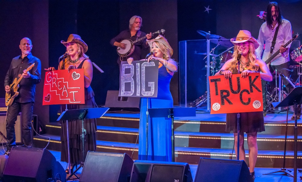From L to R: Jay Graf, Aimee Lee, Boyd Lee, Pamela McNeill, Mary Jane Alm, Dugan McNeill Photo by Donald Jay Olson.