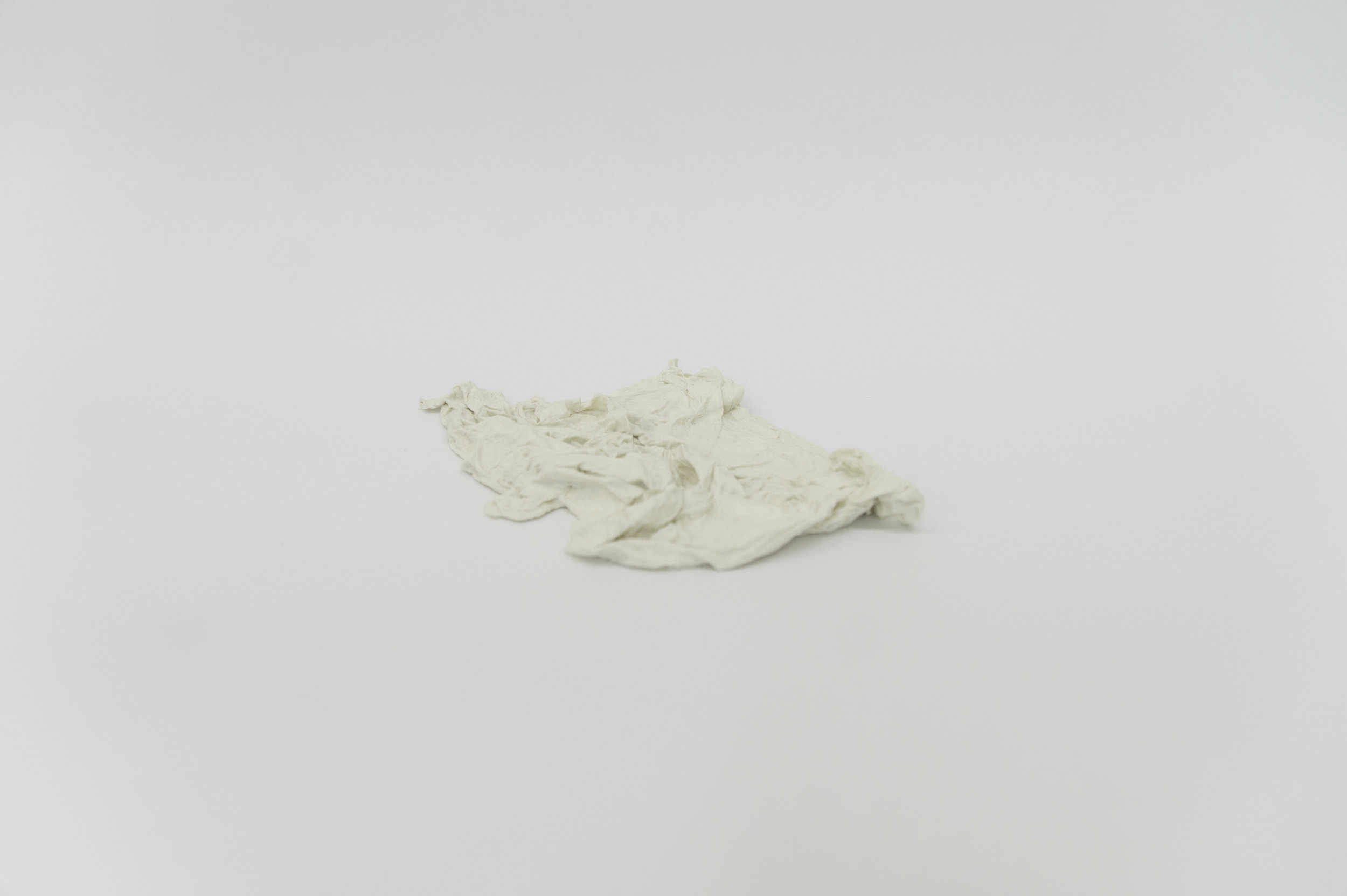 Untitled 1 (Porcelain Paper Towel) 