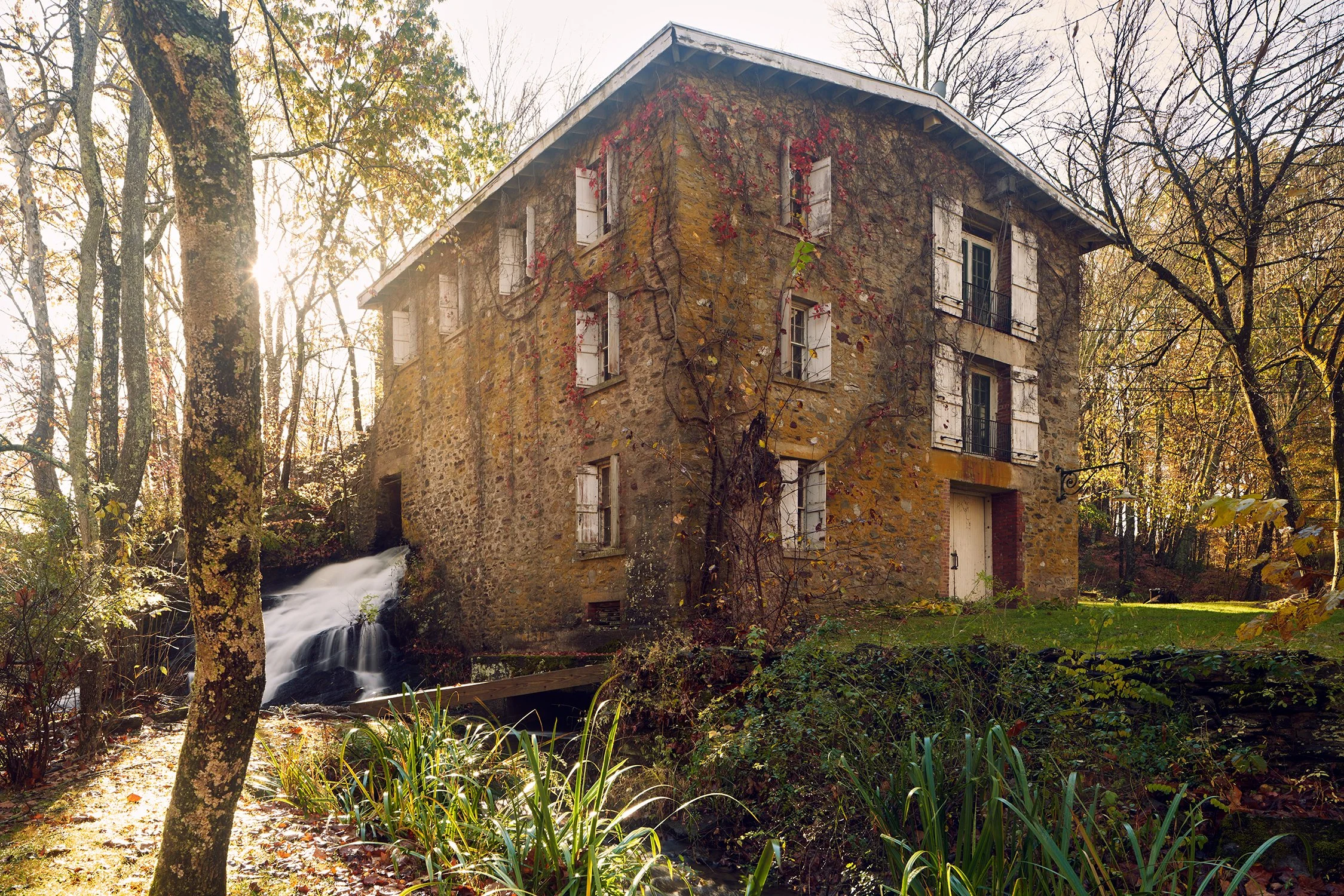 Salvato Mill waterfall