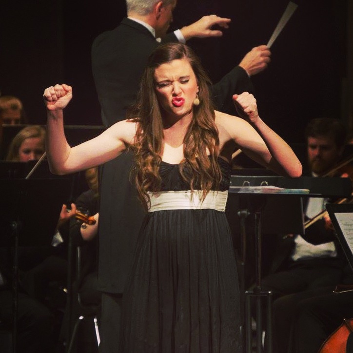 Eliza Doolittle in North Mississippi Symphony Orchestra's "My Fair Lady"