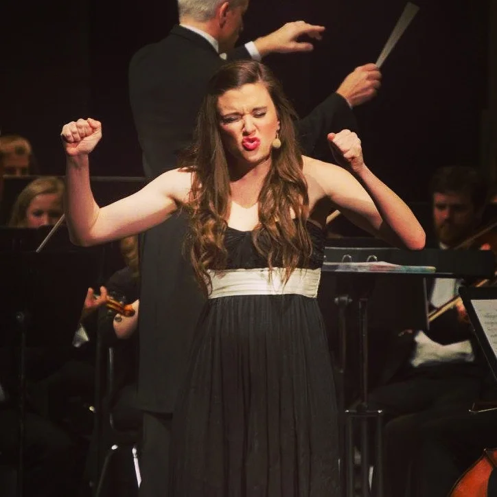 Eliza Doolittle in North Mississippi Symphony Orchestra's "My Fair Lady"