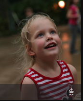 Ava - her innocence reflects her Jesus