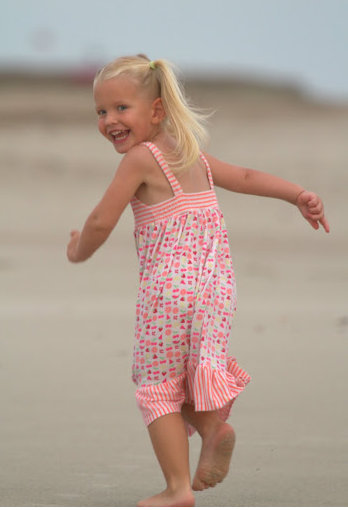 Ava running enthusiastically! 