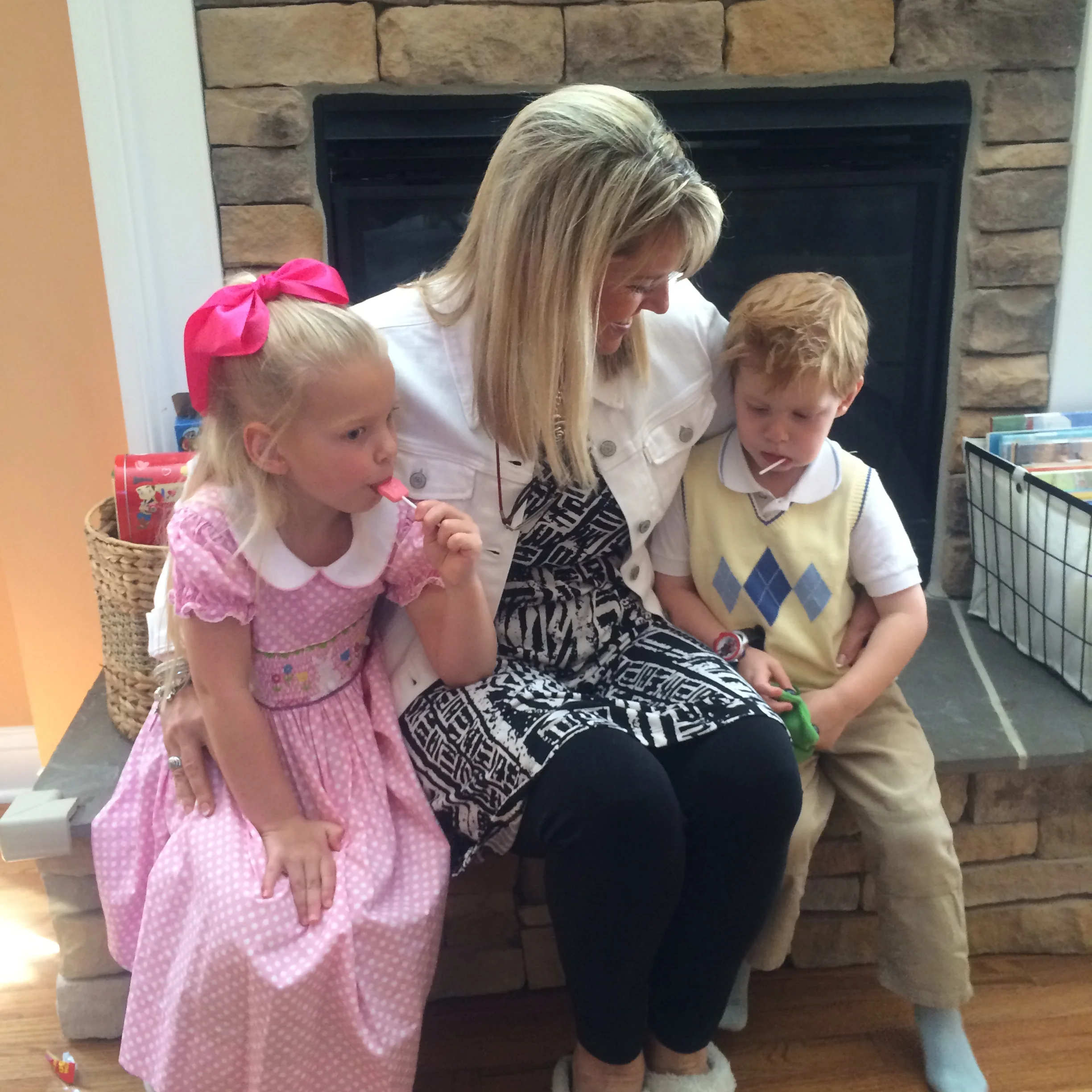 My two precious grandchildren - Ava and Tylan!