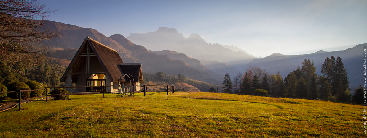 The Drakensberg mountains