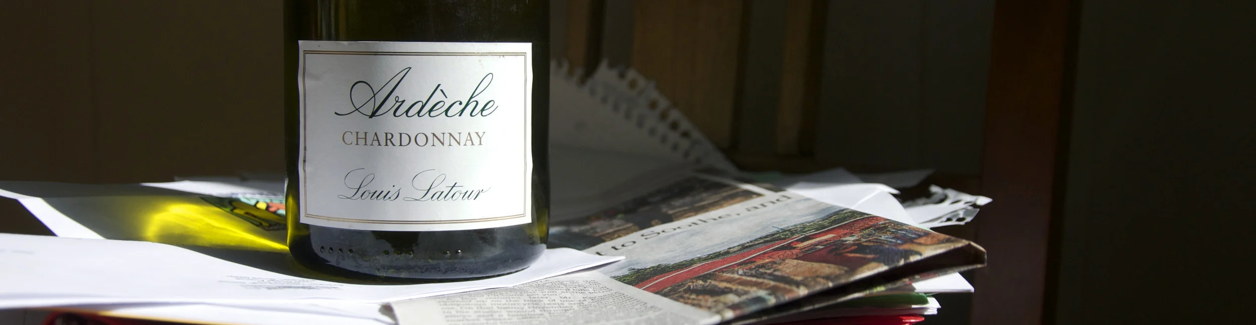My go-to Chardonnay doesn't wear makeup and tastes great after the elementary school fundraiser. Photo by Marc Bouchet