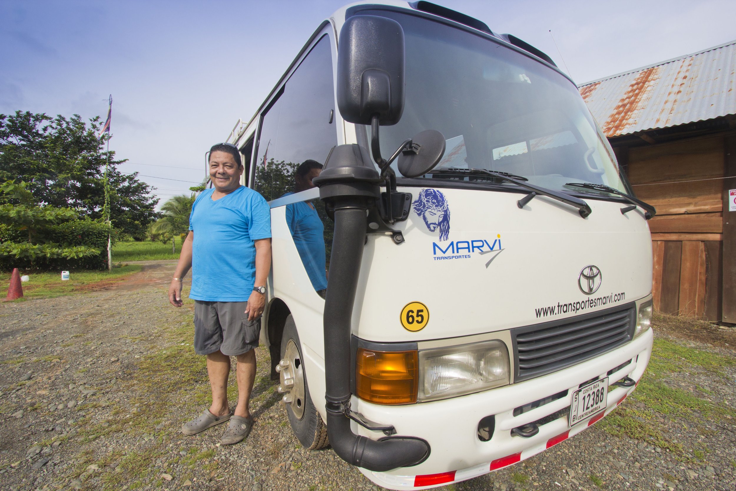 Day 2: Board your private bus for the ride to the Osa Peninsula