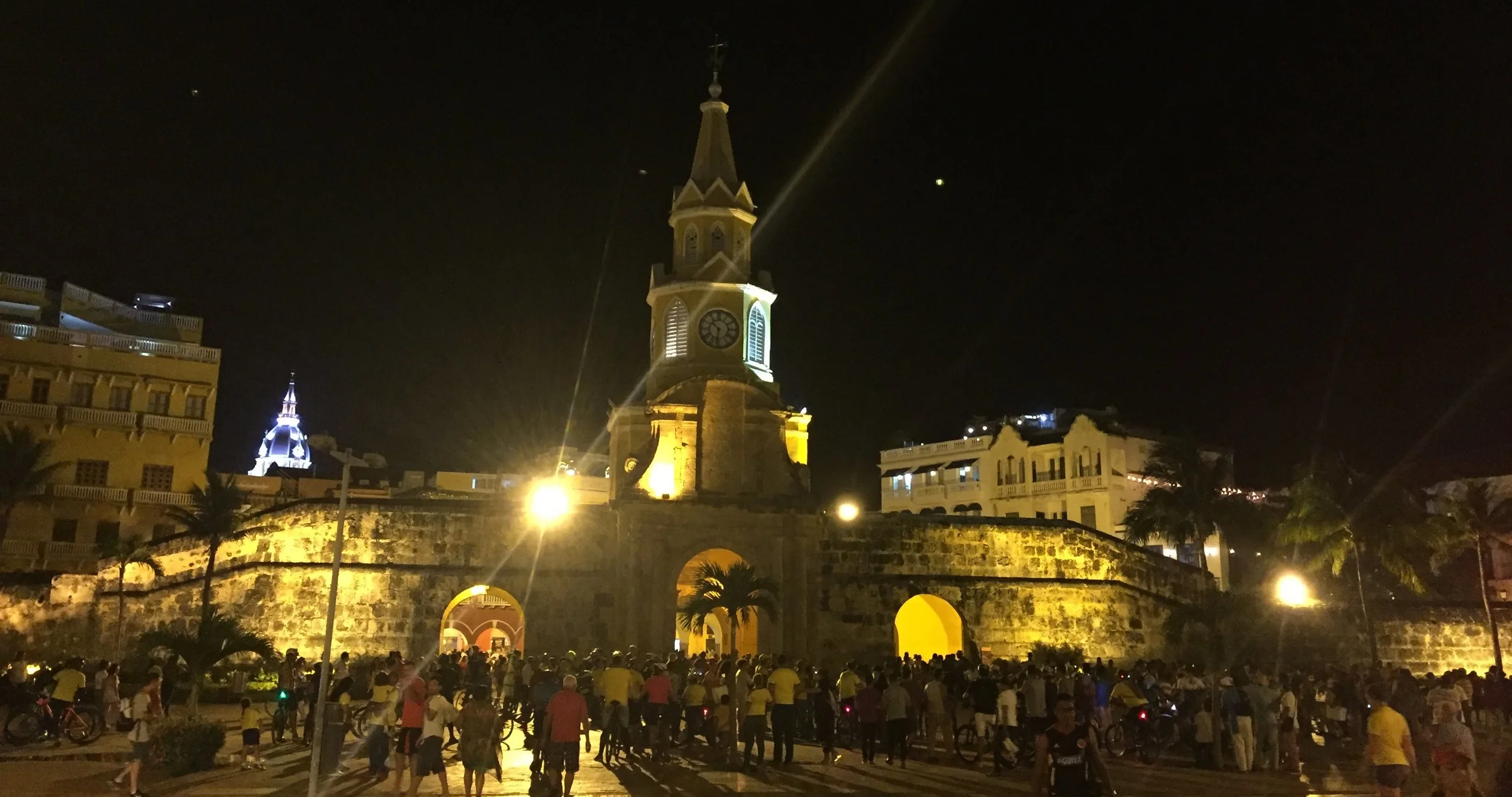 Cartagena's walled city