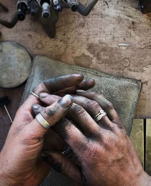 M A K E R hands. Dry and cracked. Calloused and dirty. And sadly the most love they get in the day is some bag balm after doing the evening milk cows 🤦&zwj;♀️ But they make things and do their best to bring joy by those creations. I thank God for th