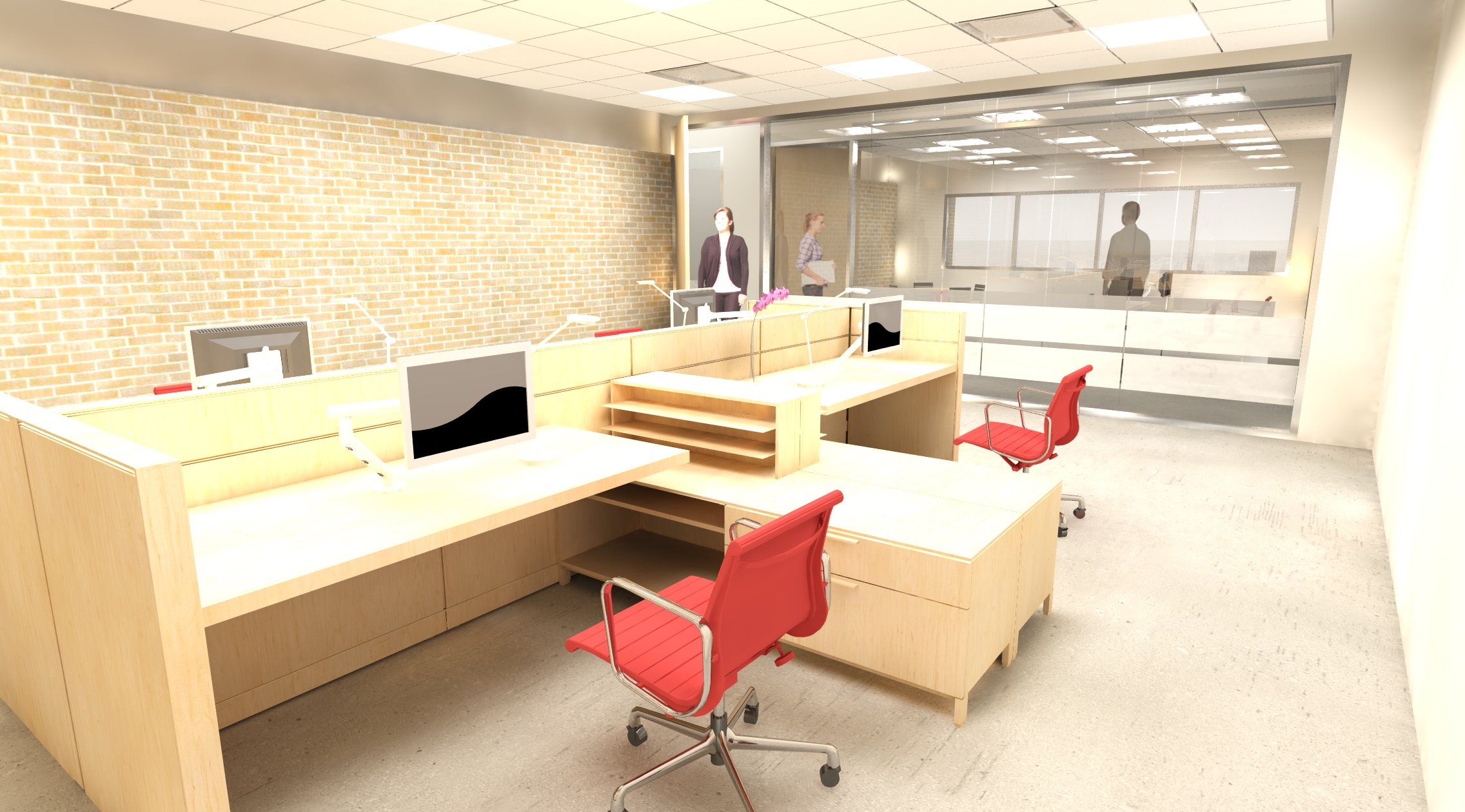 Cohort office rendering