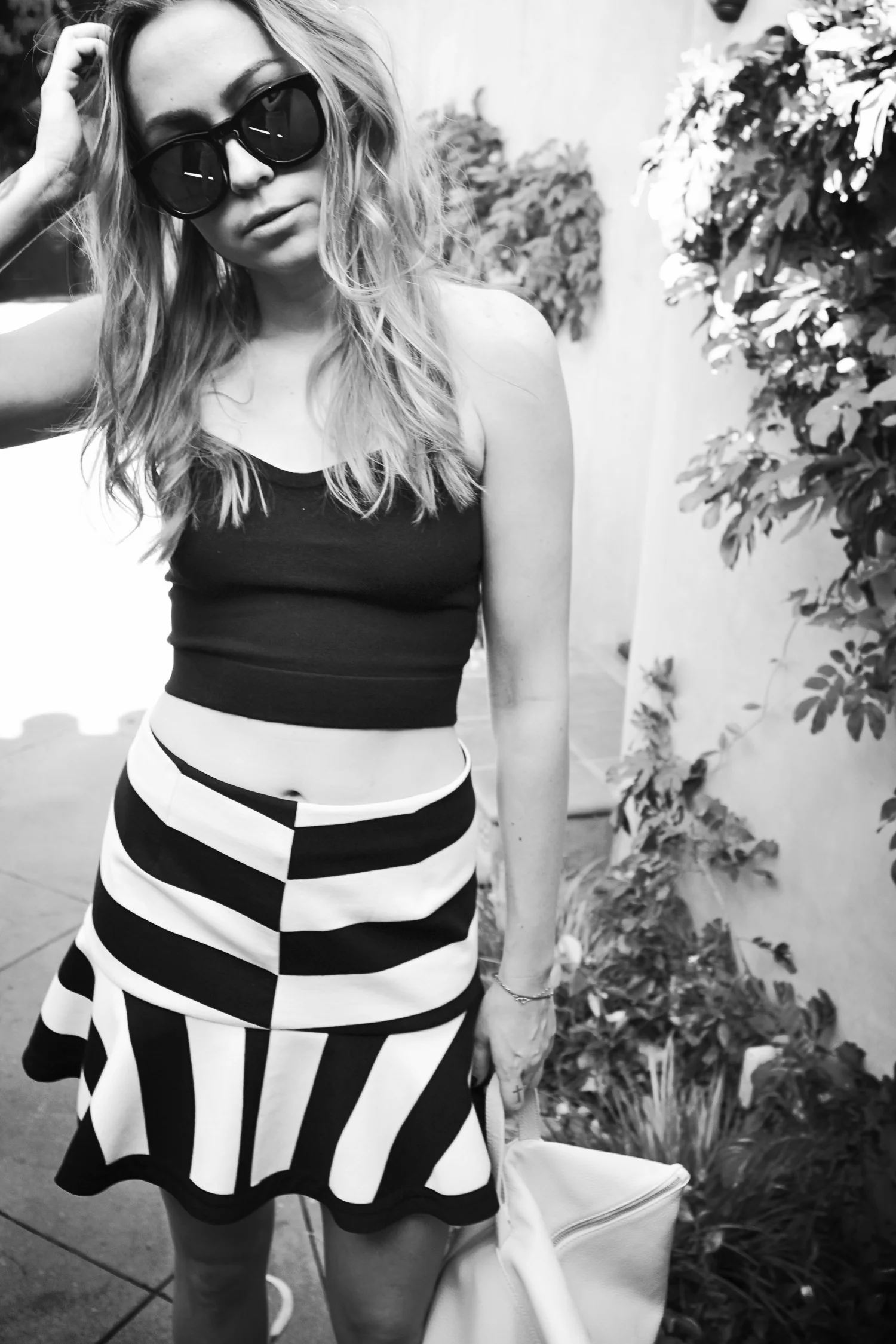 Top - American Apparel | Shoes - ShoeCult by NastyGal | Shades - Wildfox Sun || photos by Sarah Hardcastle