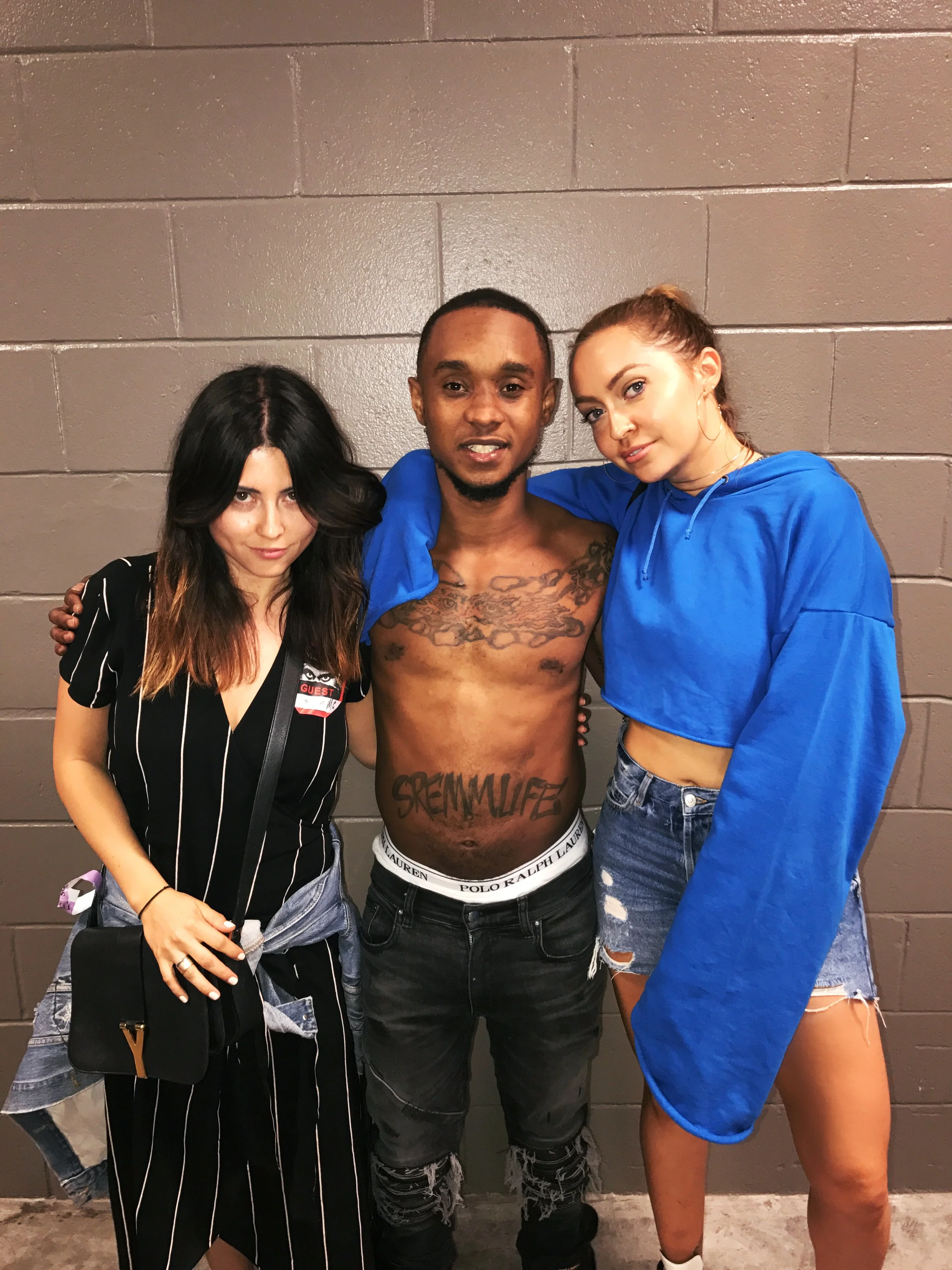 With my friend Val and Jxmmi of Rae Stremmurd in Miami