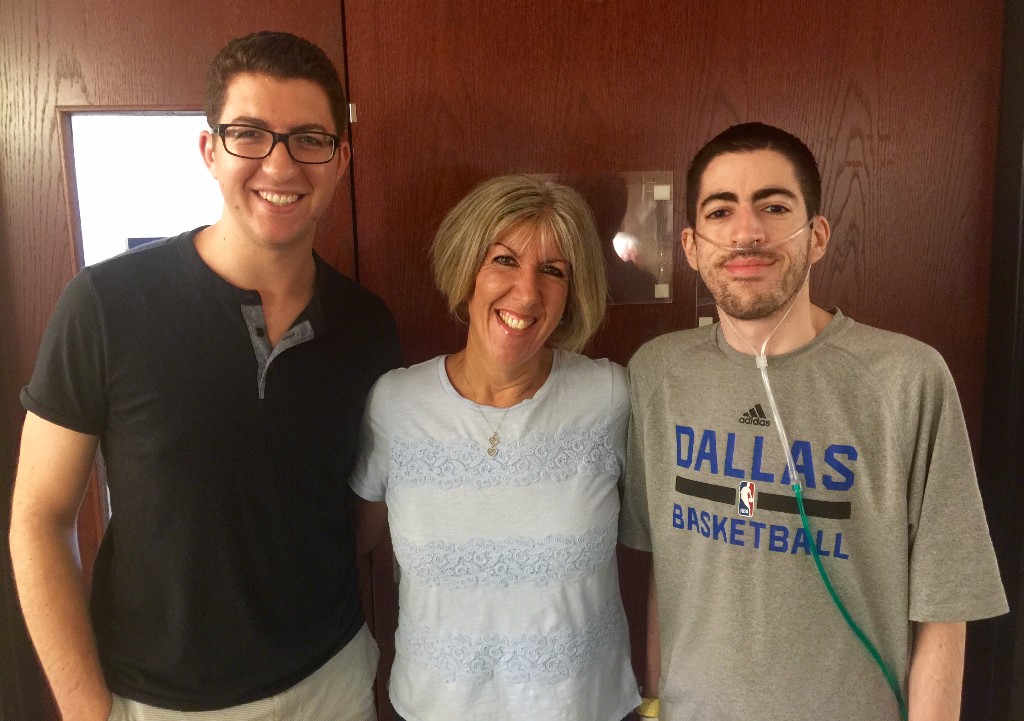 RSF Executive Director, Jordan Herskowitz, his brother, Neil, and their mom, Barbie.