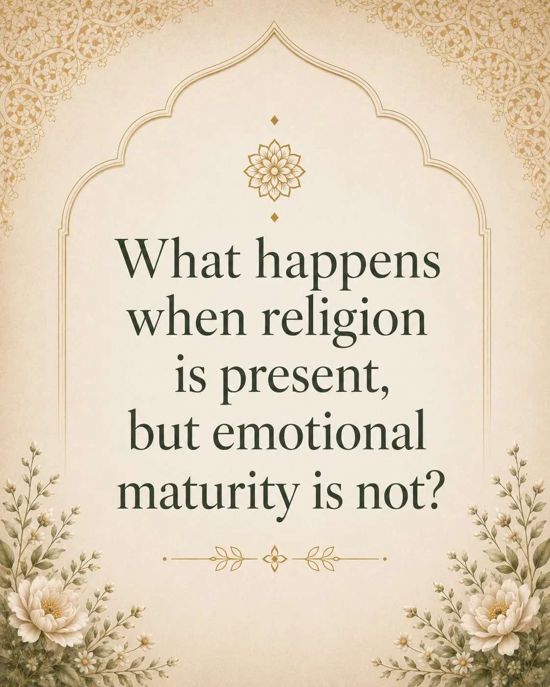 #spiritualmaturity #emotionalimmaturity