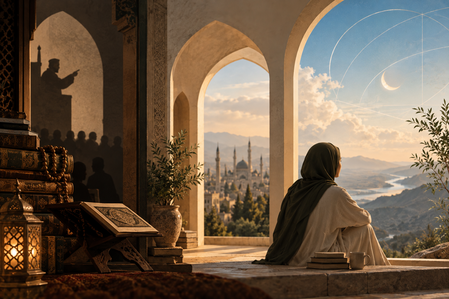 From Authoritarian to Abstract: An Evolution of the Islamic God Concept