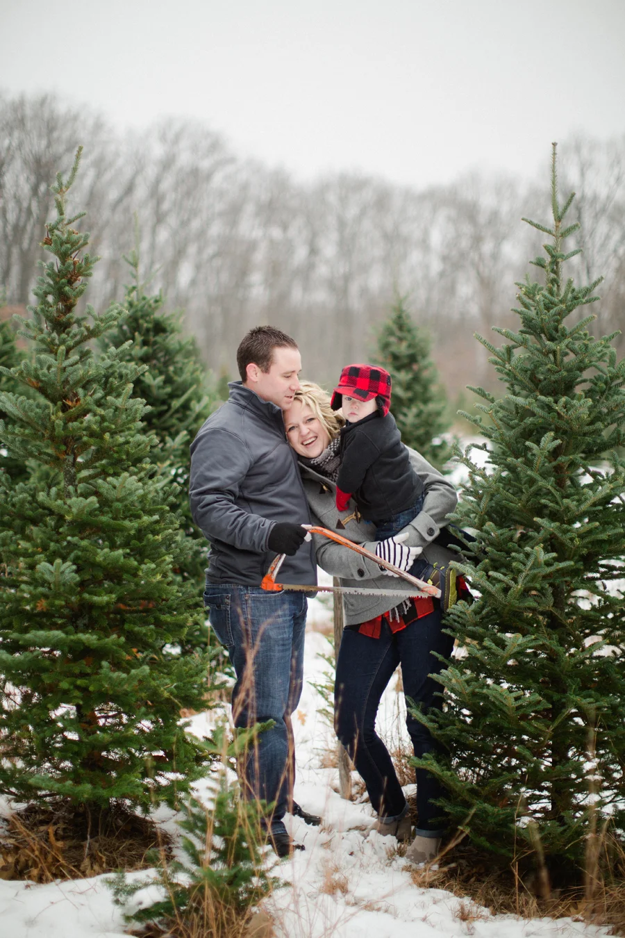 Knadles Christmas Tree Hunting