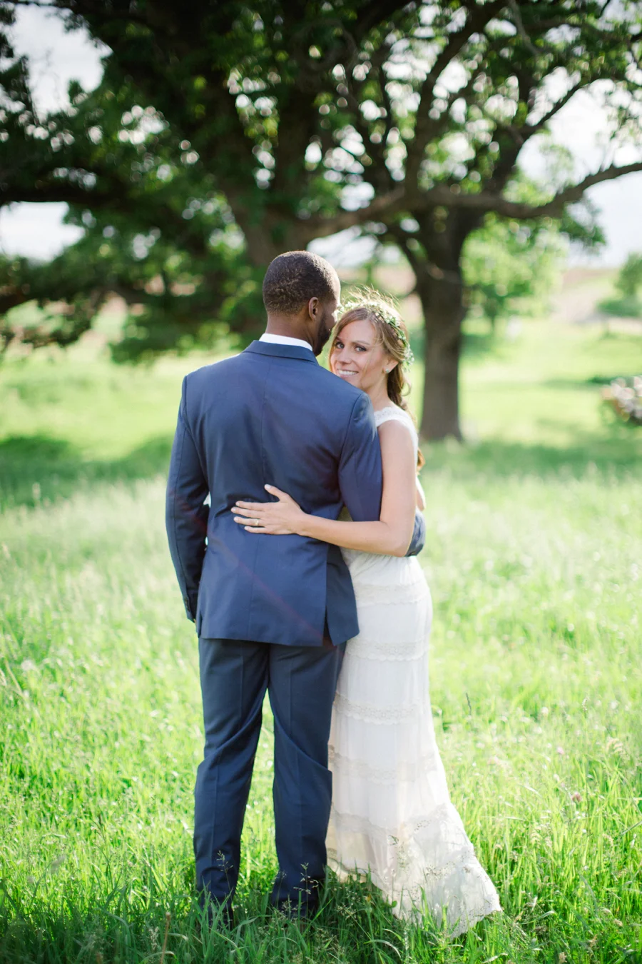Doug + Elizabeth's Rustic Schuster's Barn Wedding // Deerfield, WI