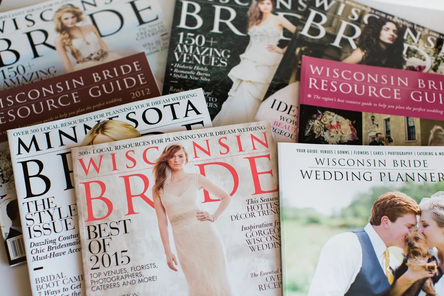 Published! Sugarland Wedding // Wisconsin Bride Magazine // Number Eight!