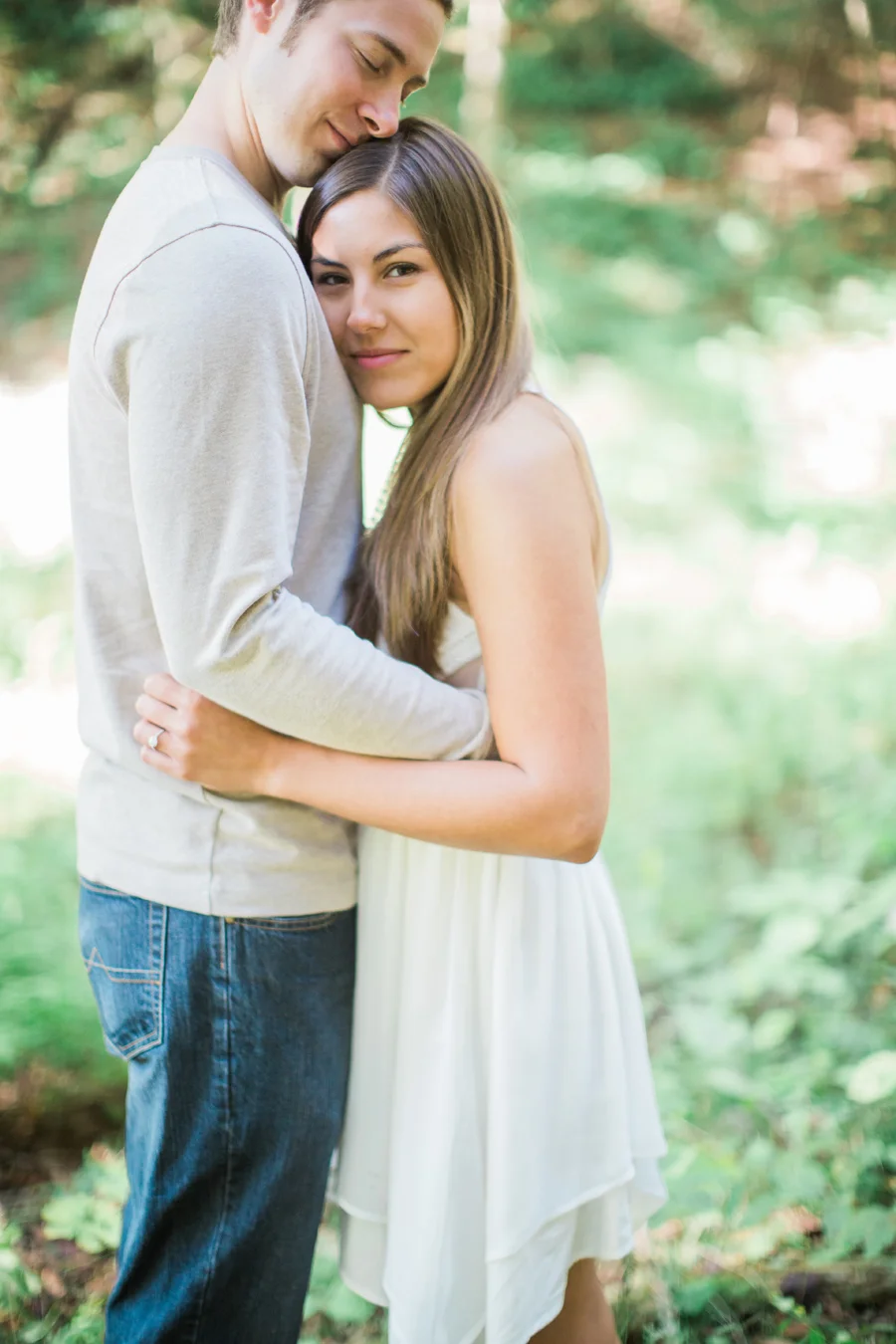 Alexander and Meghan's Engagement Adventure // Wildcat Mountain State Park, Ontario, WI