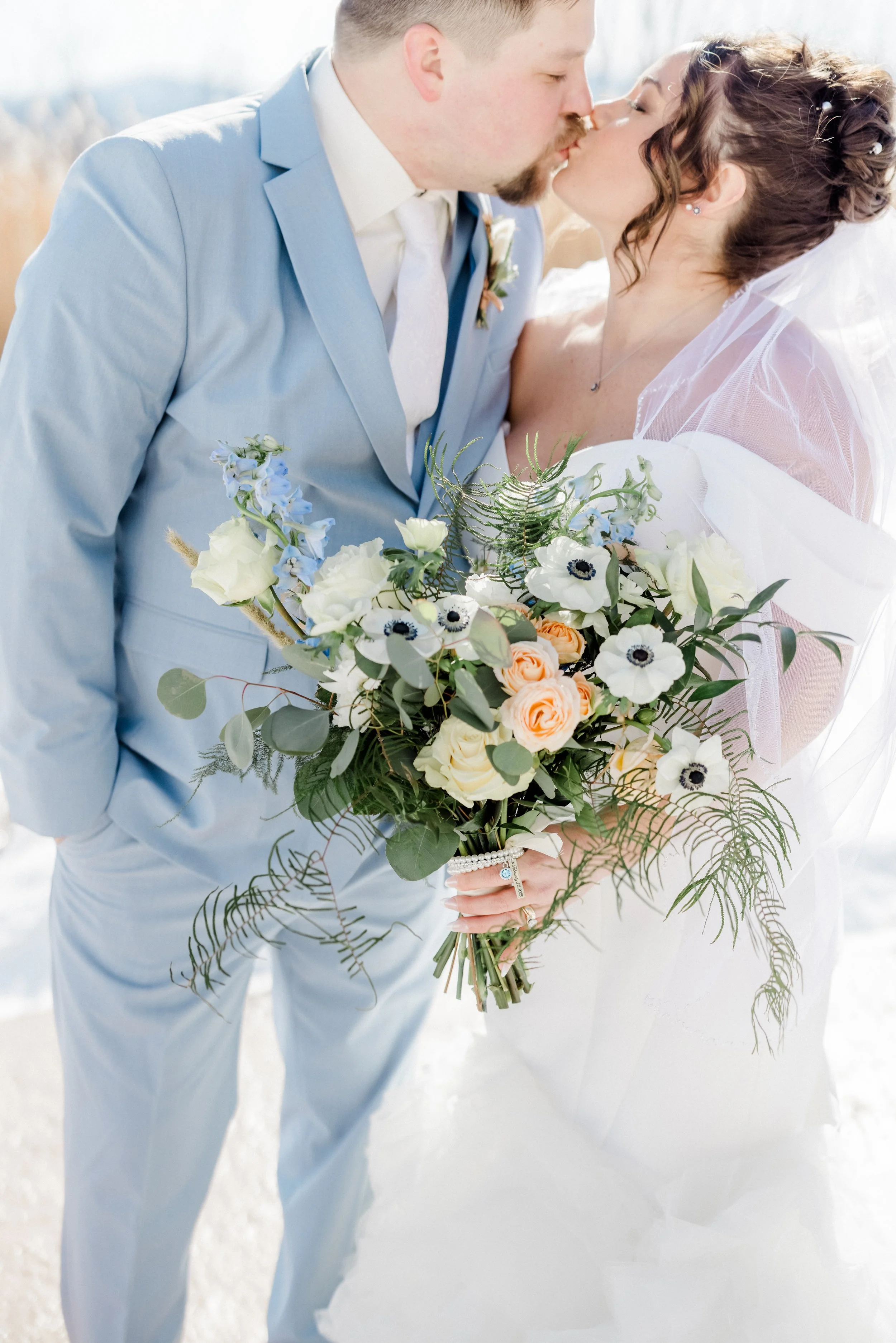 La Crosse Wedding Photographer | Logan &amp; Matt’s February Wedding at Stoney Creek