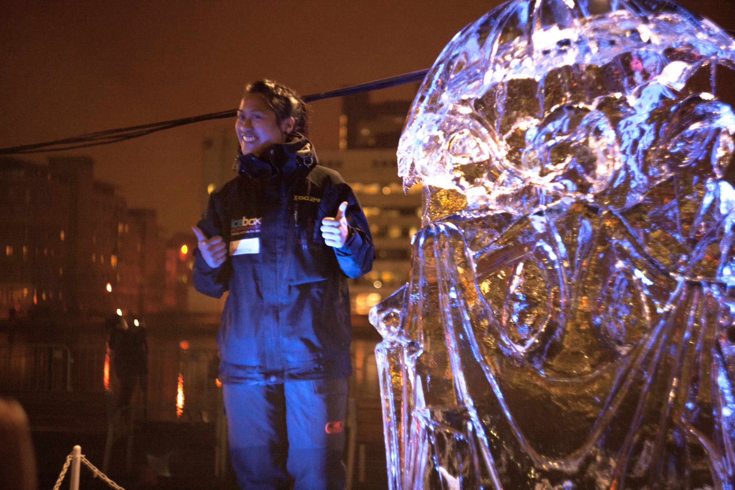 London Ice Sculpting Festival, 2014